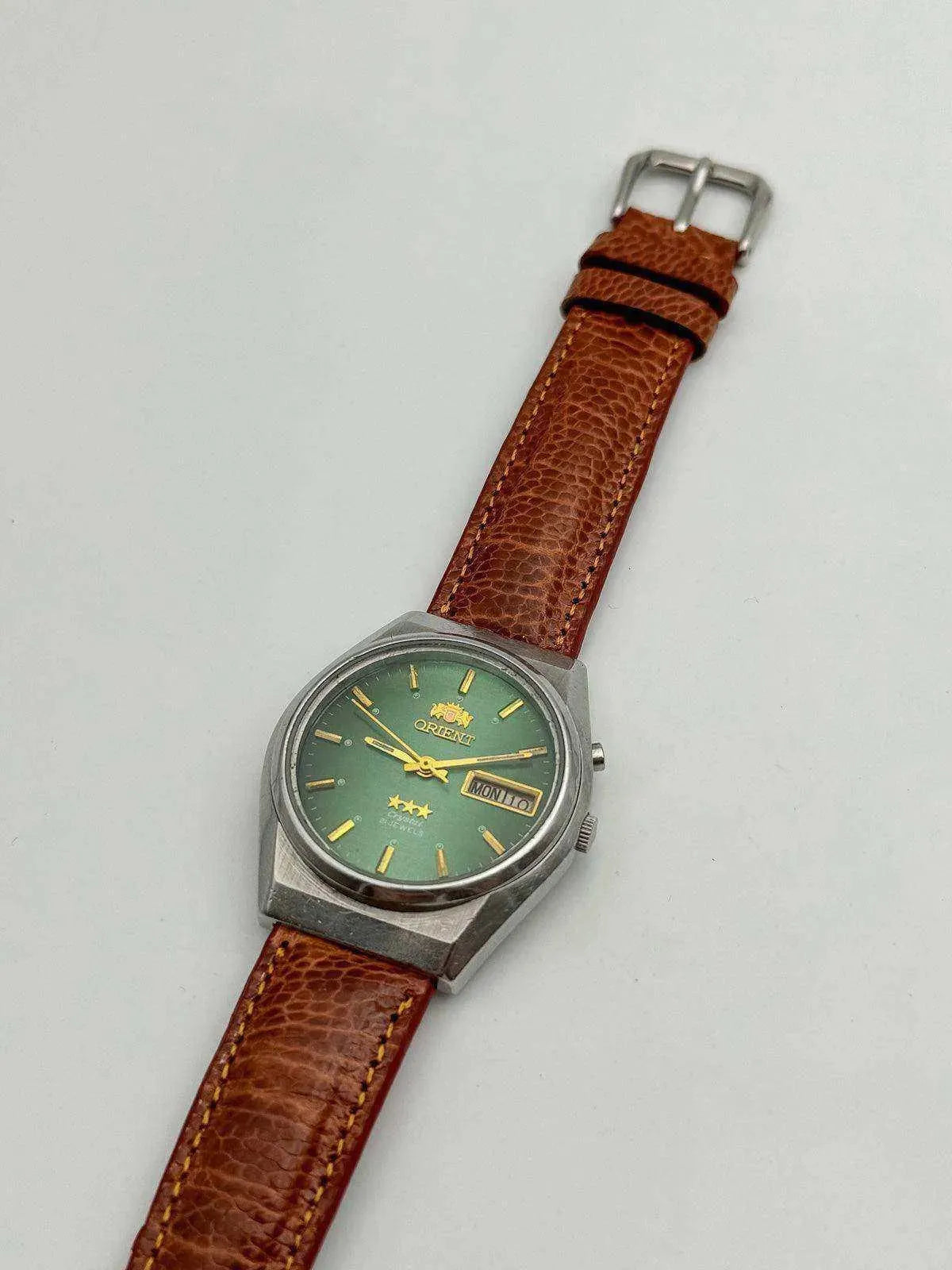 Orient - Daydate Green Dial - 1970s - Atelier Victor