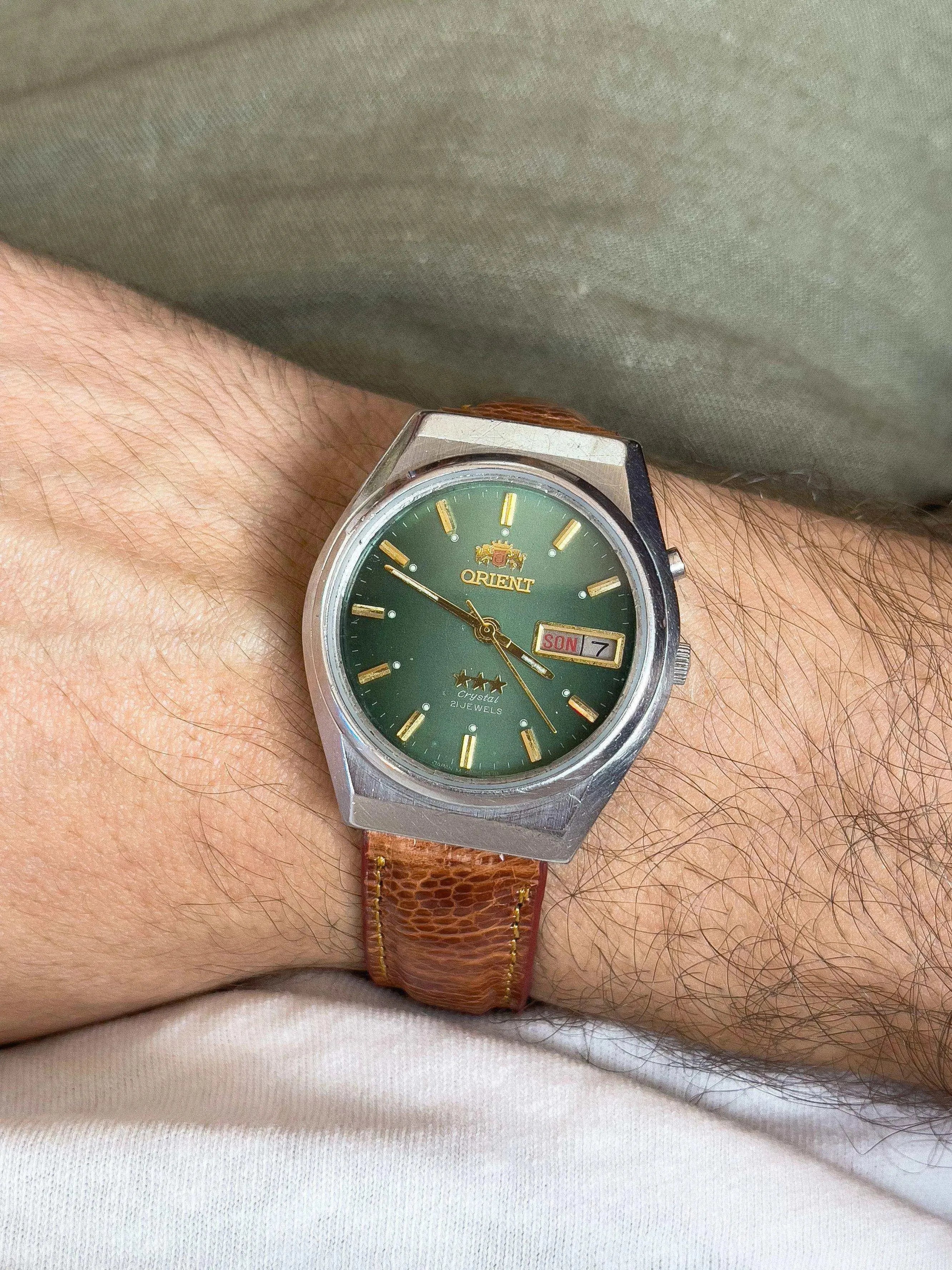 Orient - Daydate Green Dial - 1970s - Atelier Victor