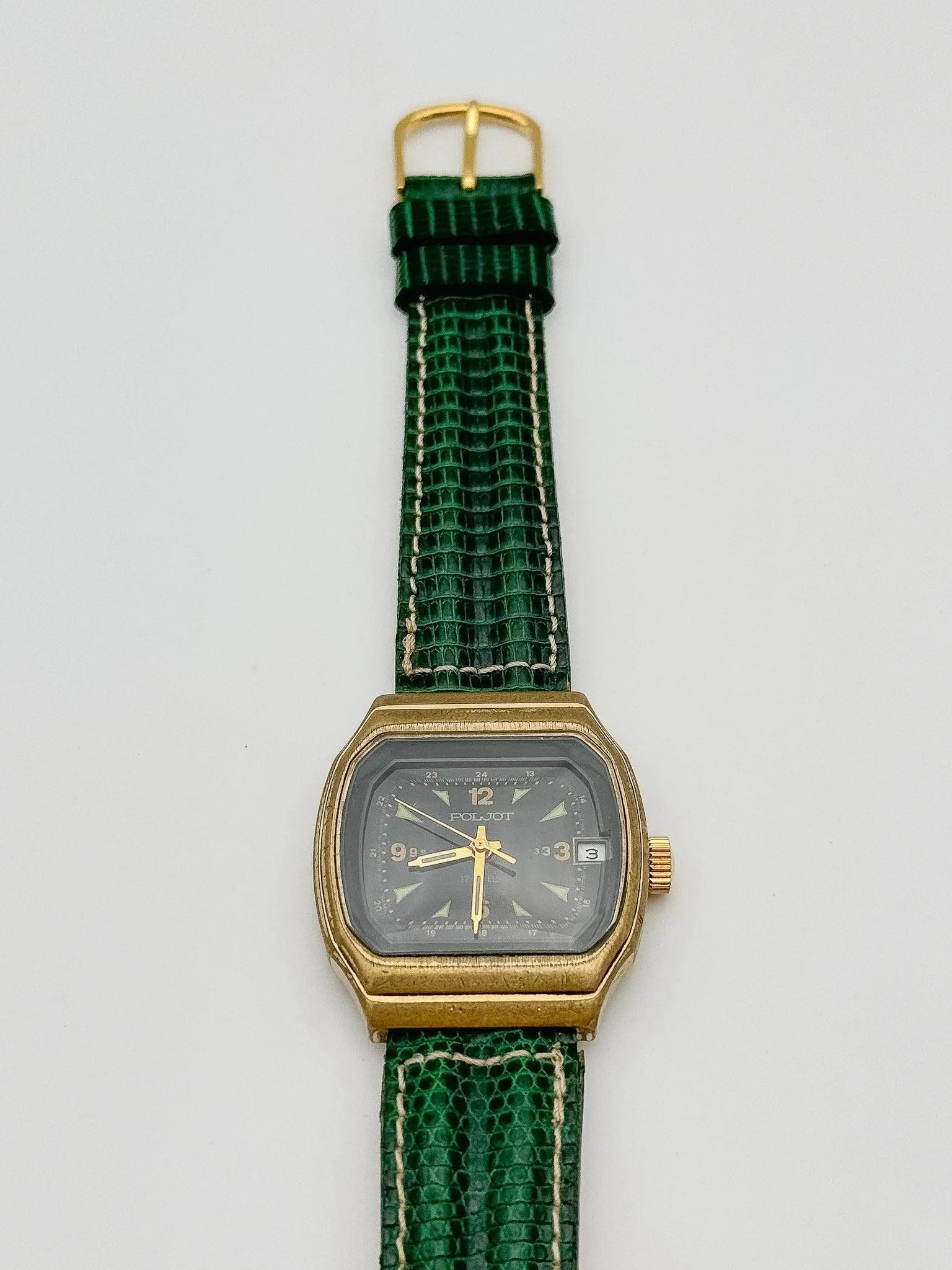 Poljot - Black And Green Dial - 1970s - Atelier Victor