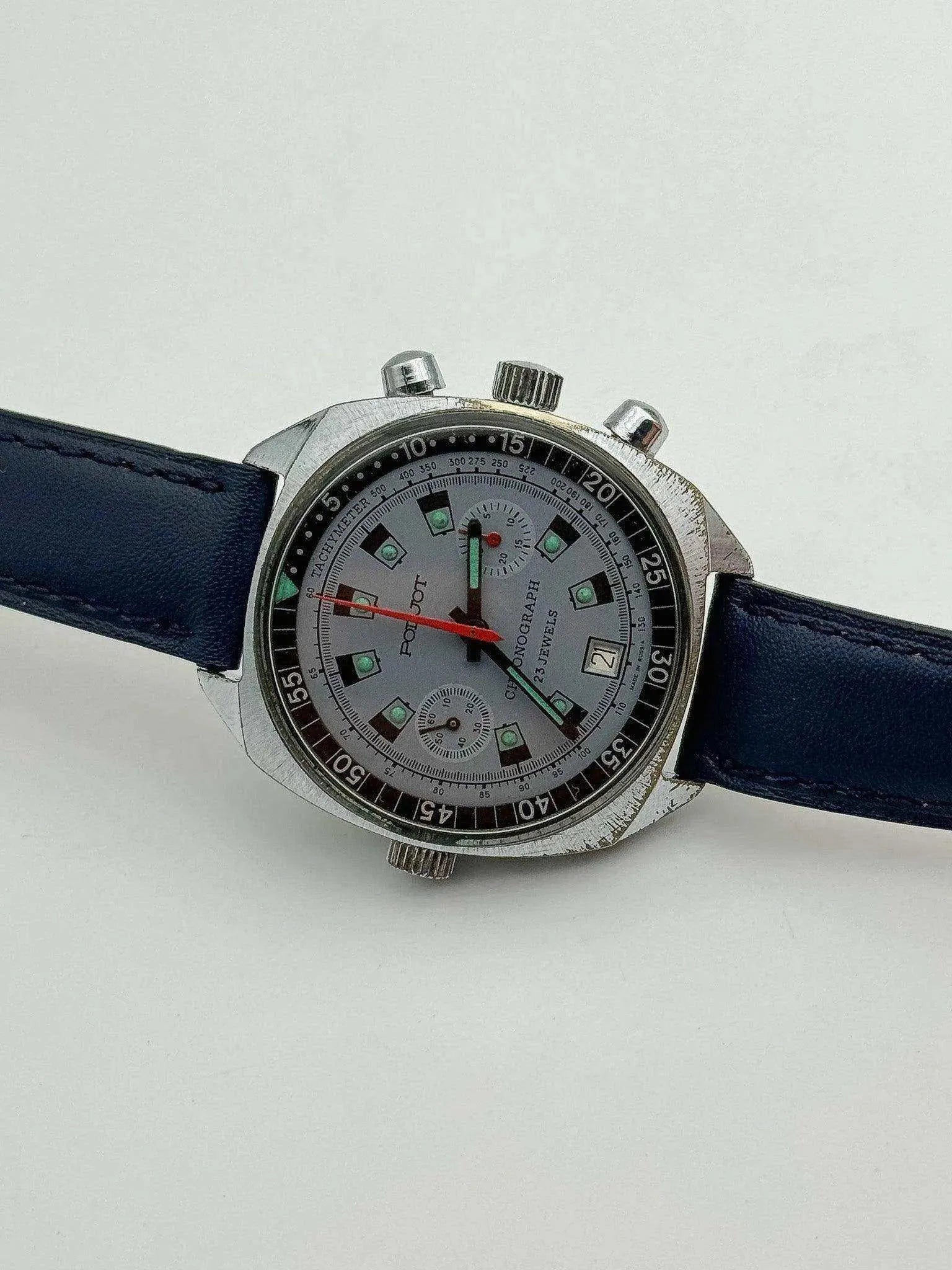 Poljot - Chronographe Date - 1970s - Atelier Victor