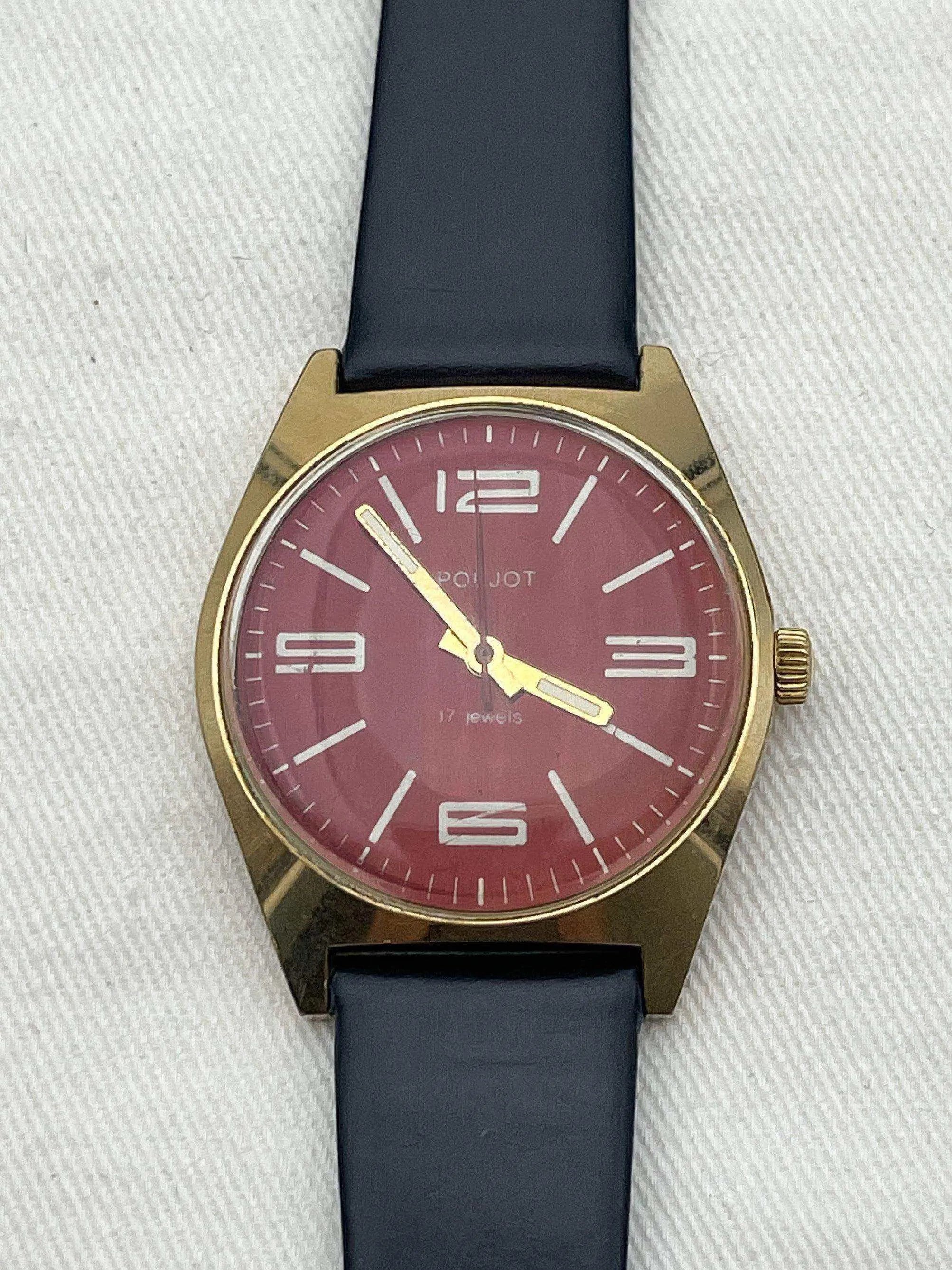 Poljot - Red Dial - 1970s - Atelier Victor