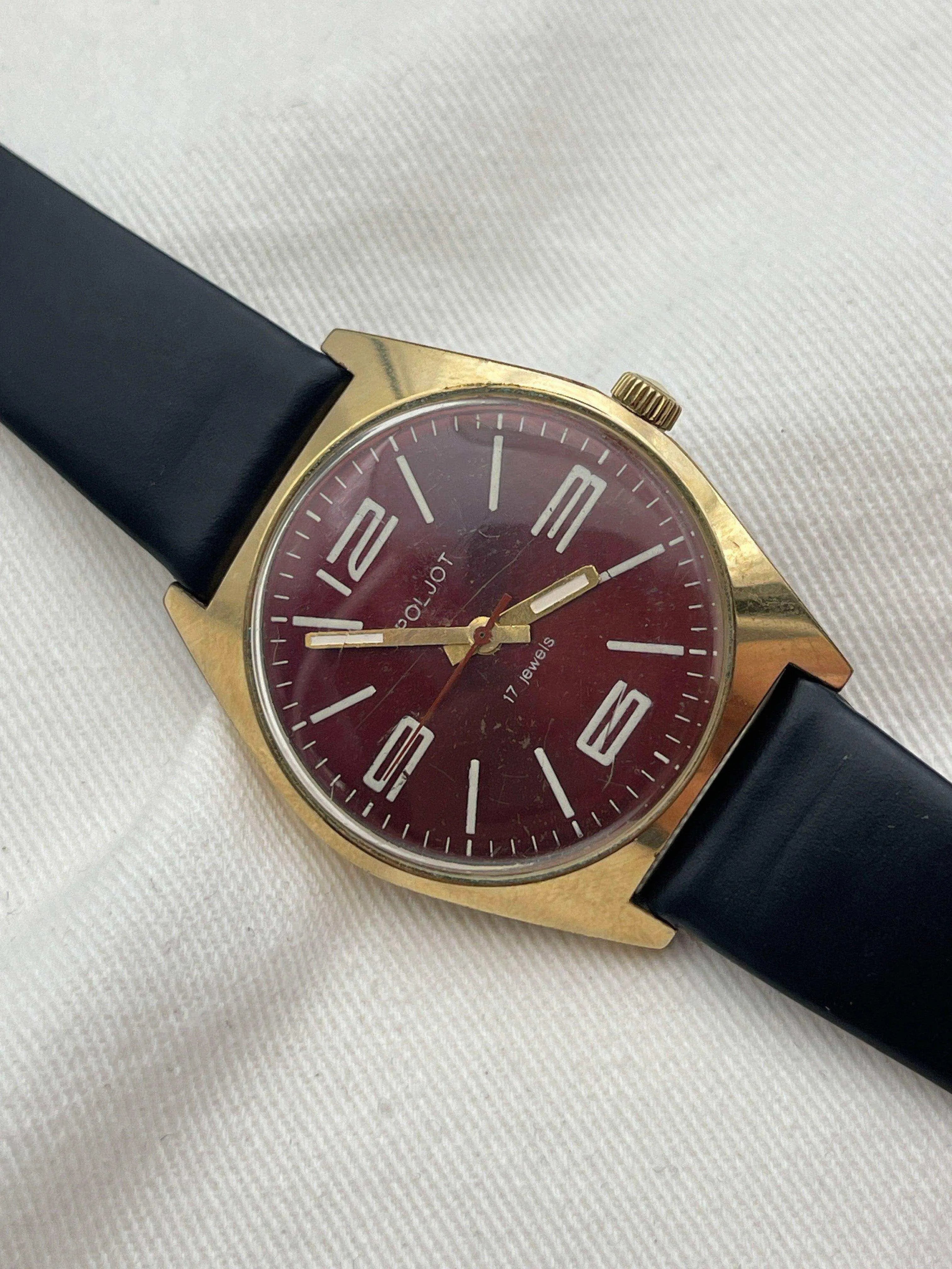 Poljot - Red Dial - 1970s - Atelier Victor