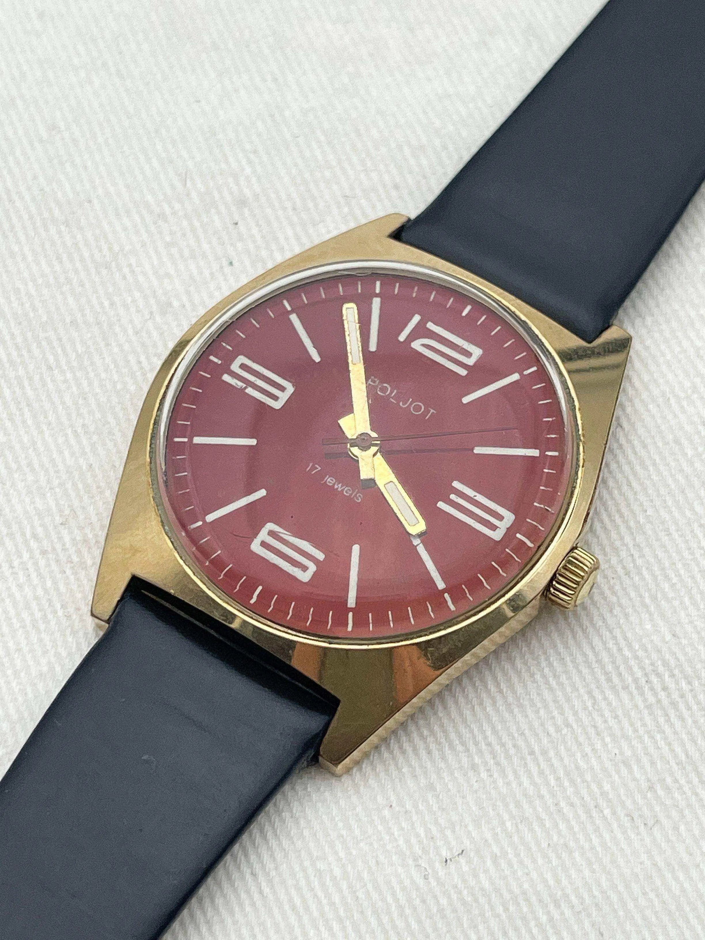 Poljot - Red Dial - 1970s - Atelier Victor