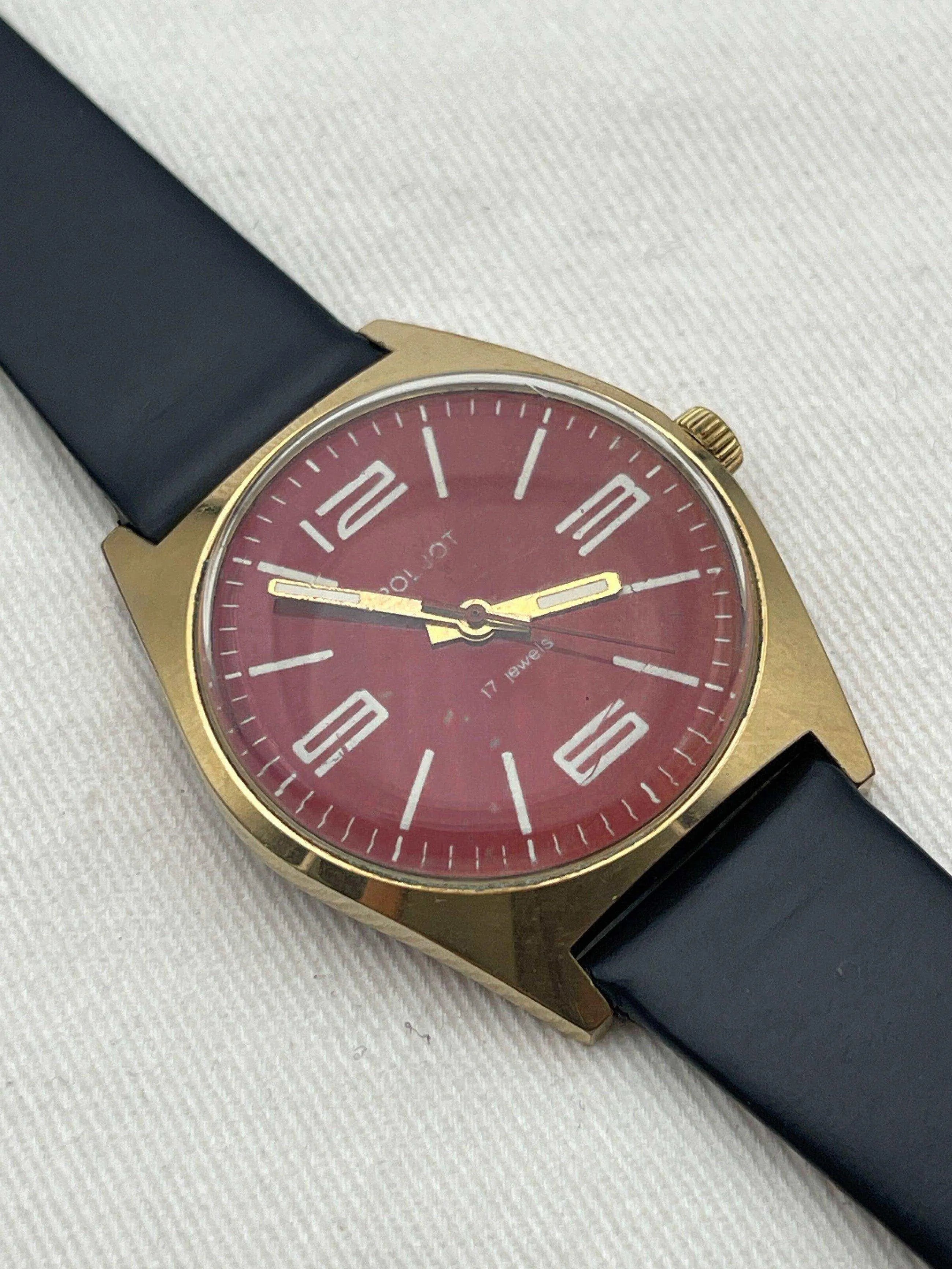 Poljot - Red Dial - 1970s - Atelier Victor