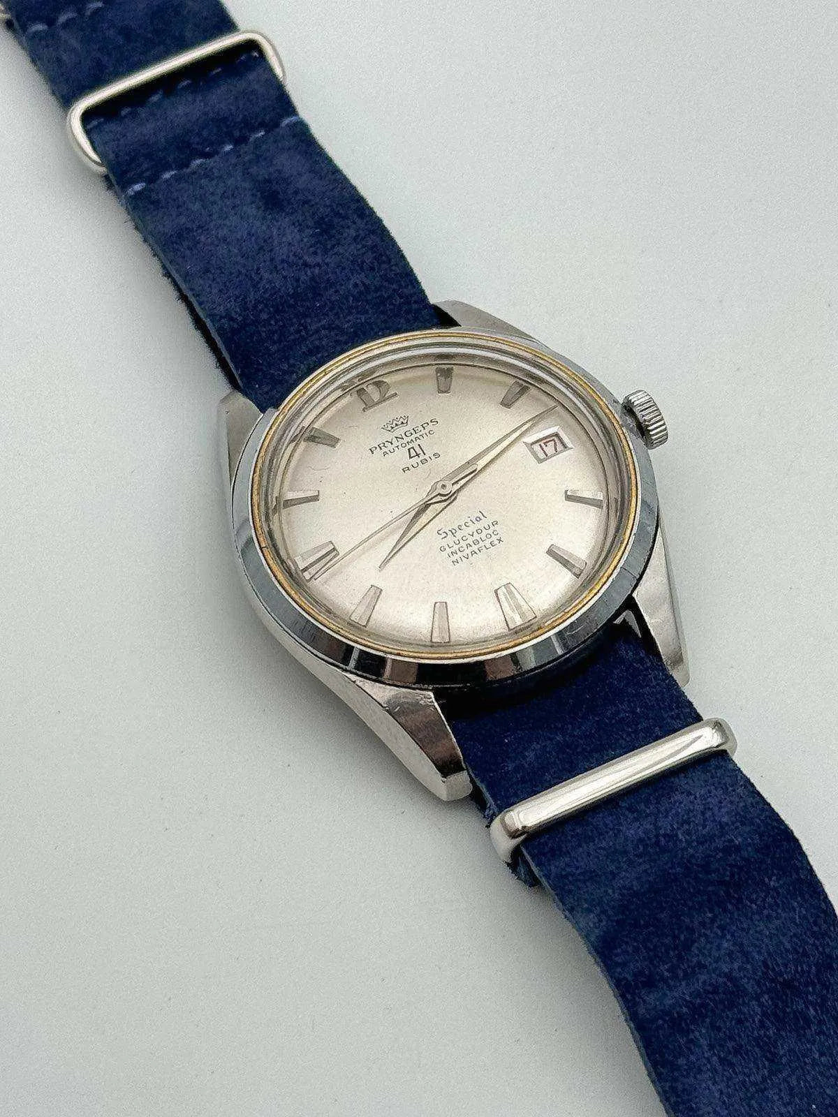 Pryngeps - Special Silver Dial - 1970s - Atelier Victor