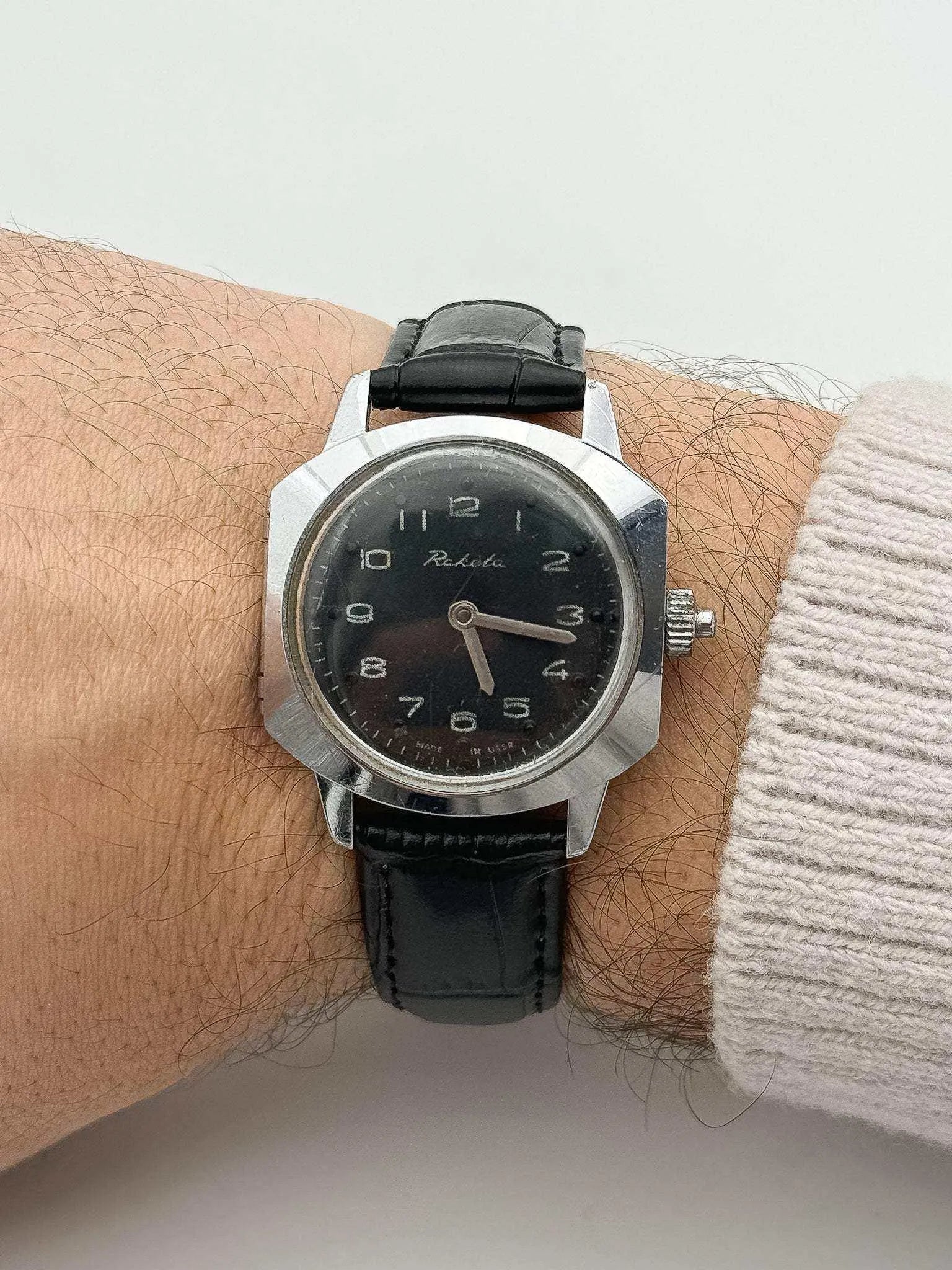 Raketa - Blind Black Dial - 1980s - Atelier Victor