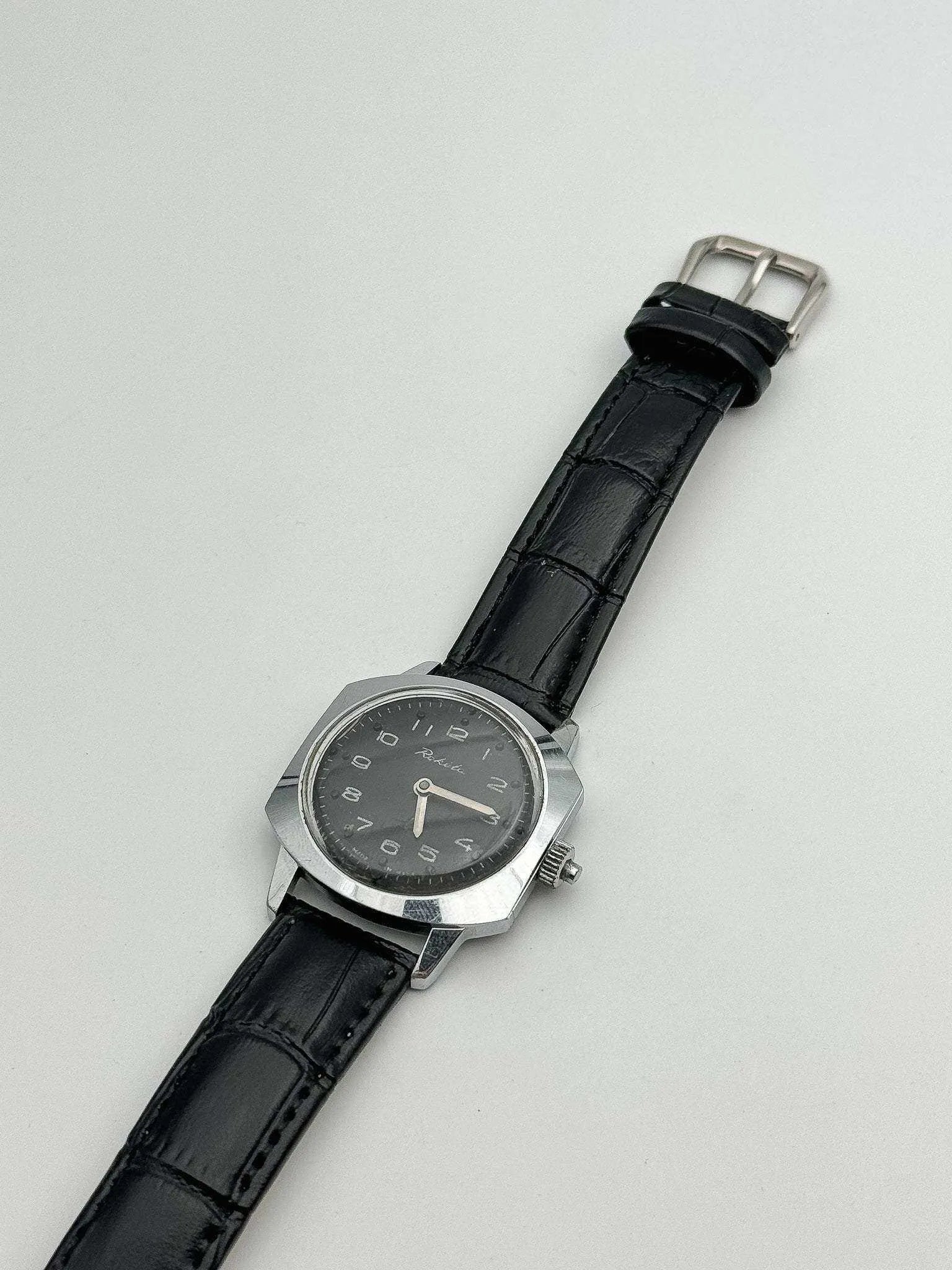 Raketa - Blind Black Dial - 1980s - Atelier Victor