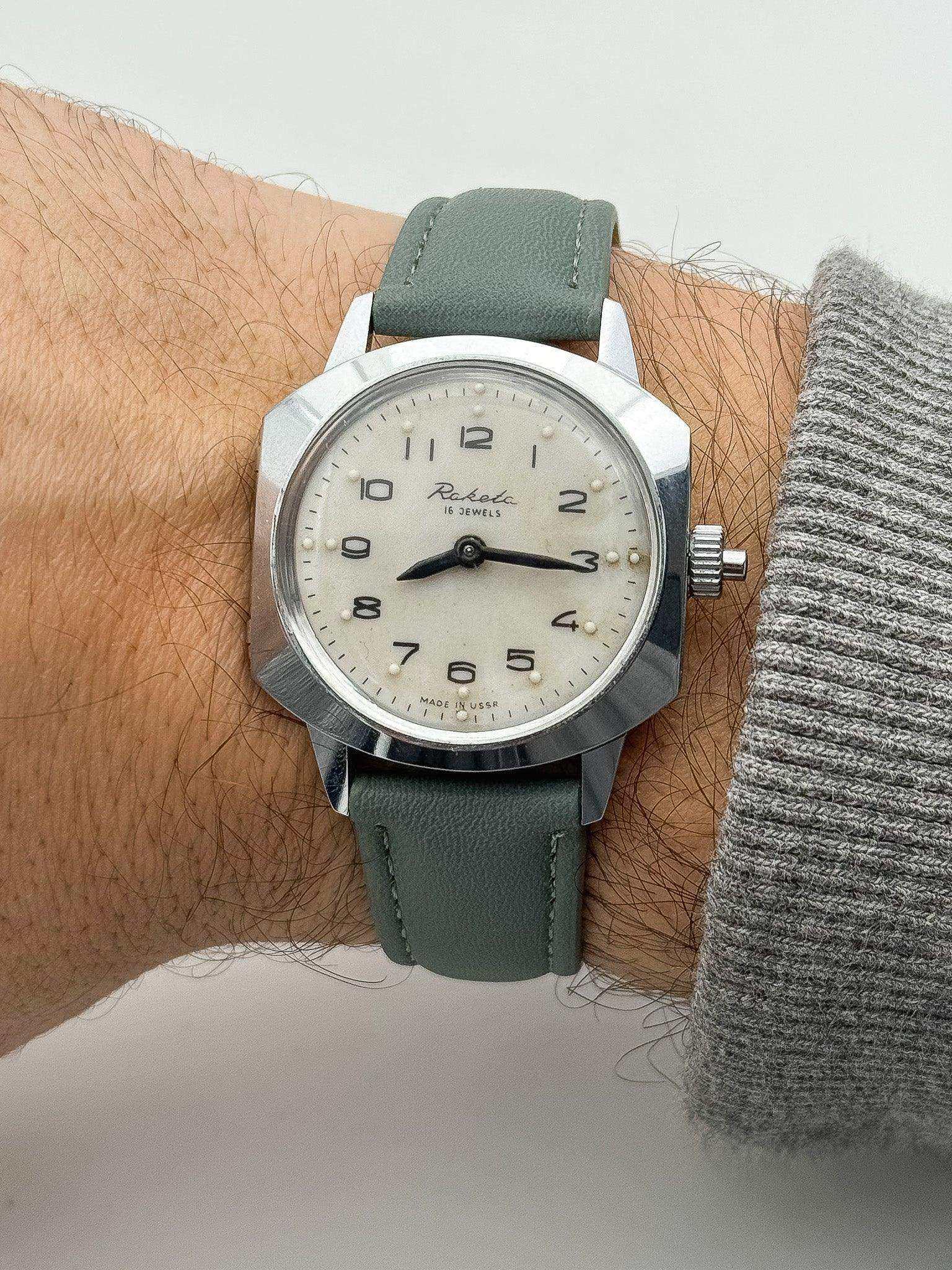 Raketa - Blind White Dial - 1980’s - Atelier Victor