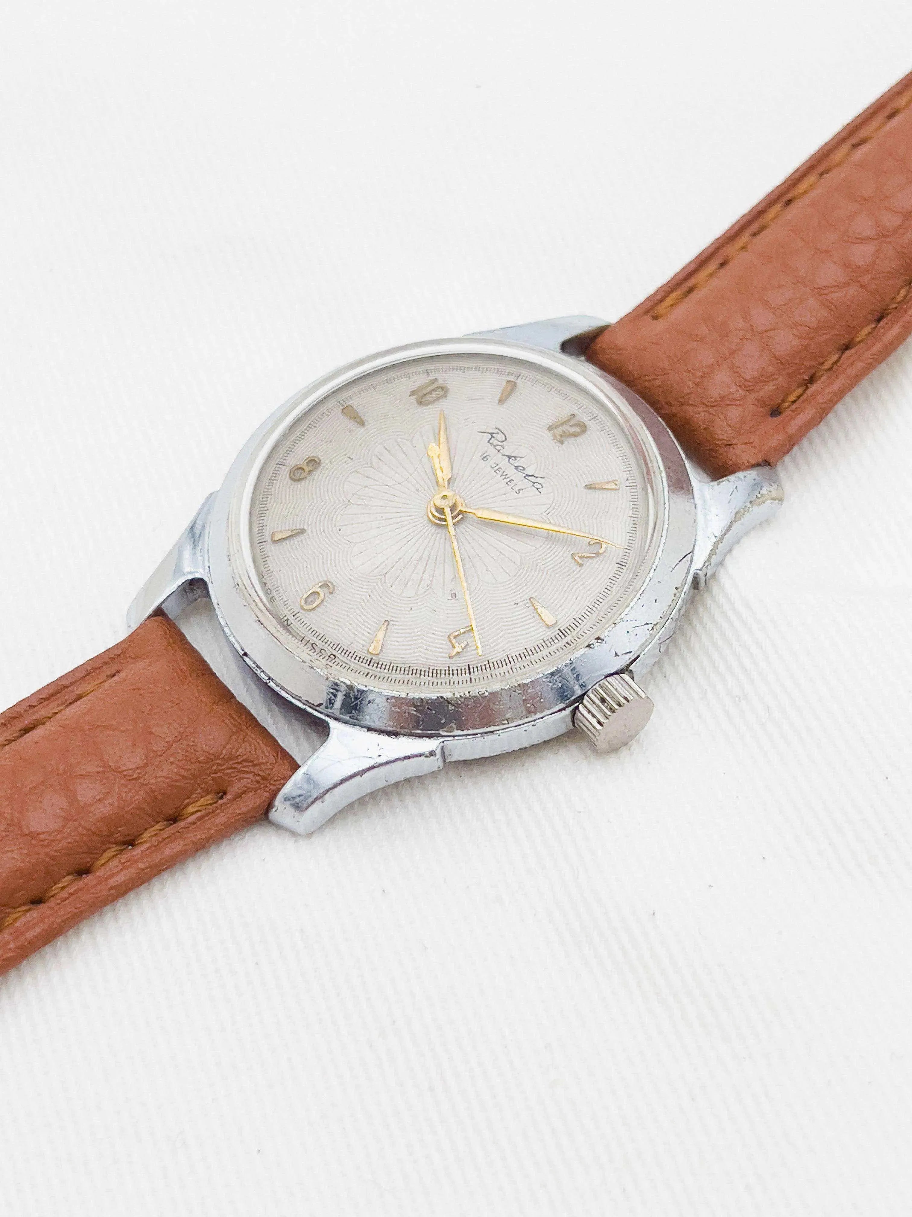 Raketa - Draw dial / Gold Index - 1970’s - Atelier Victor