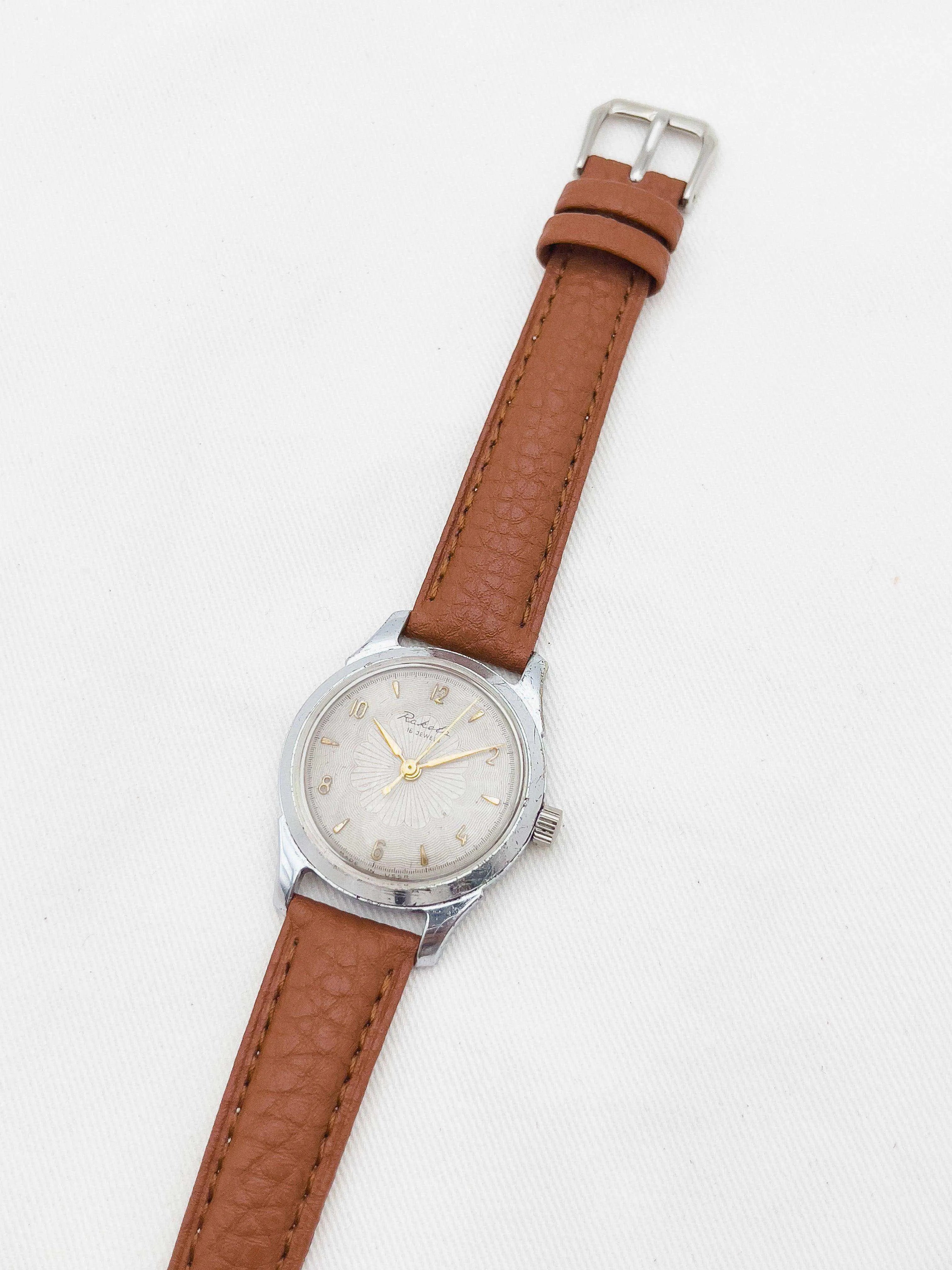 Raketa - Draw dial / Gold Index - 1970’s - Atelier Victor