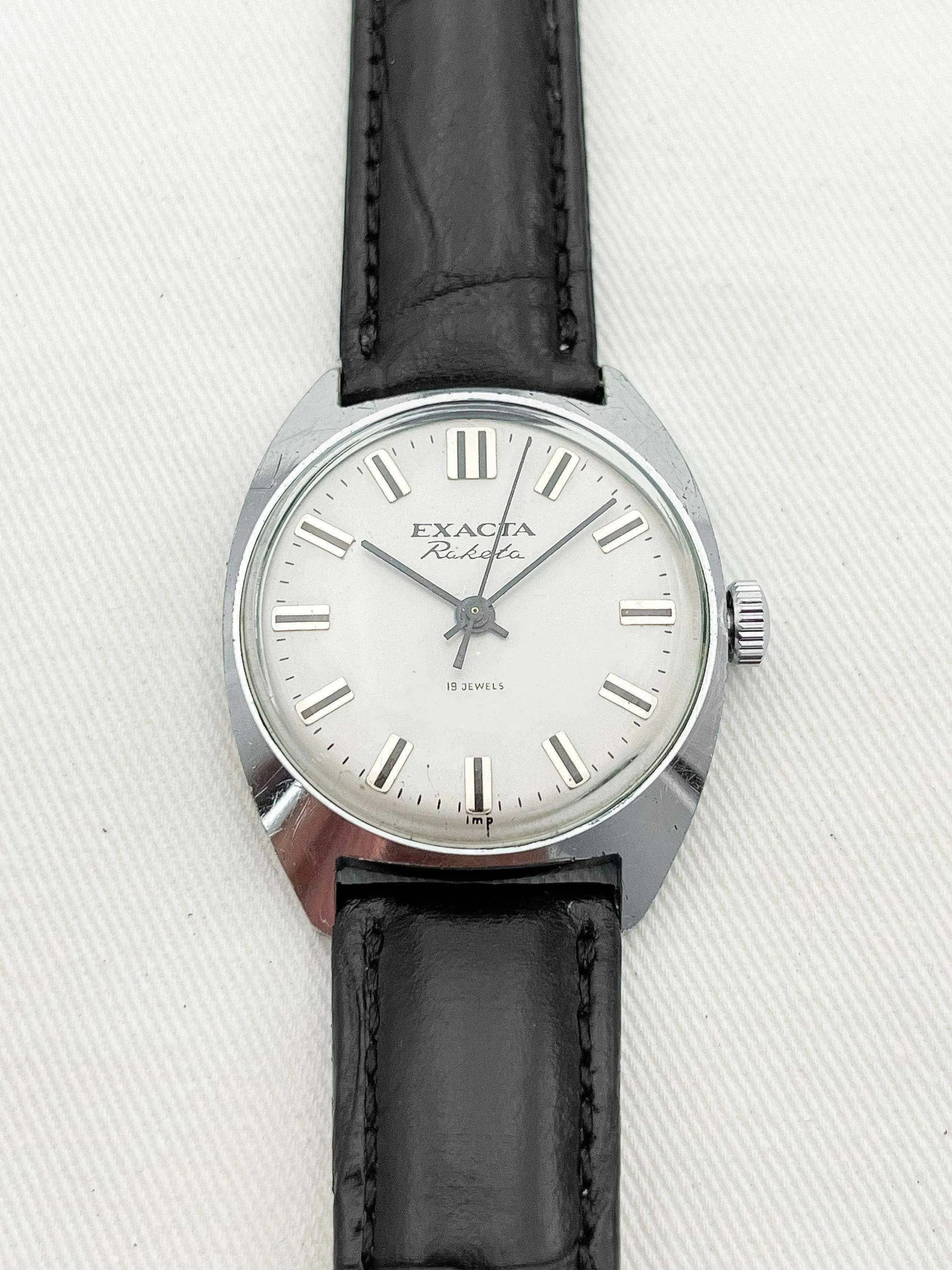 Raketa - Exacta White Dial - 1970s - Atelier Victor