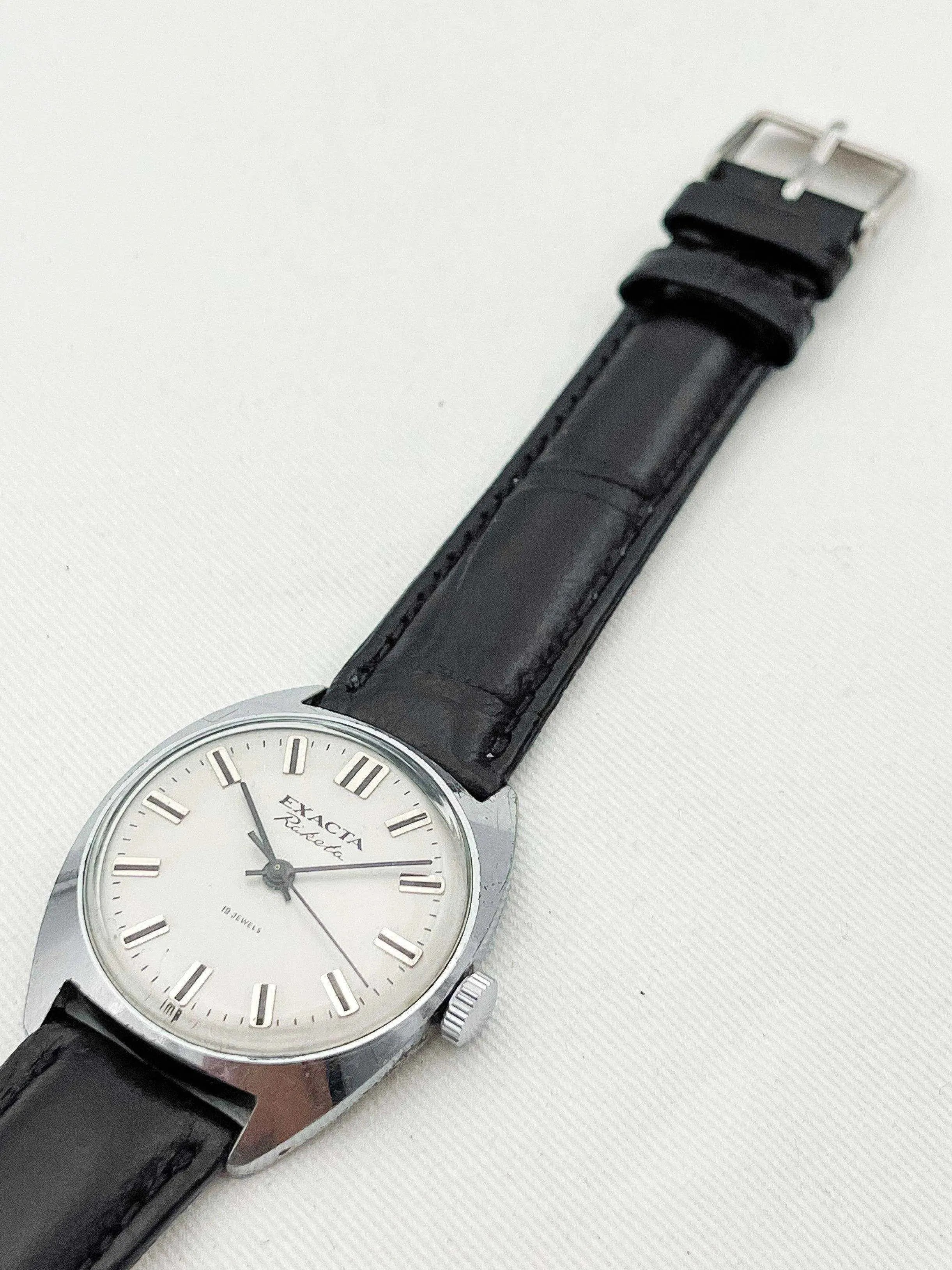 Raketa - Exacta White Dial - 1970s - Atelier Victor