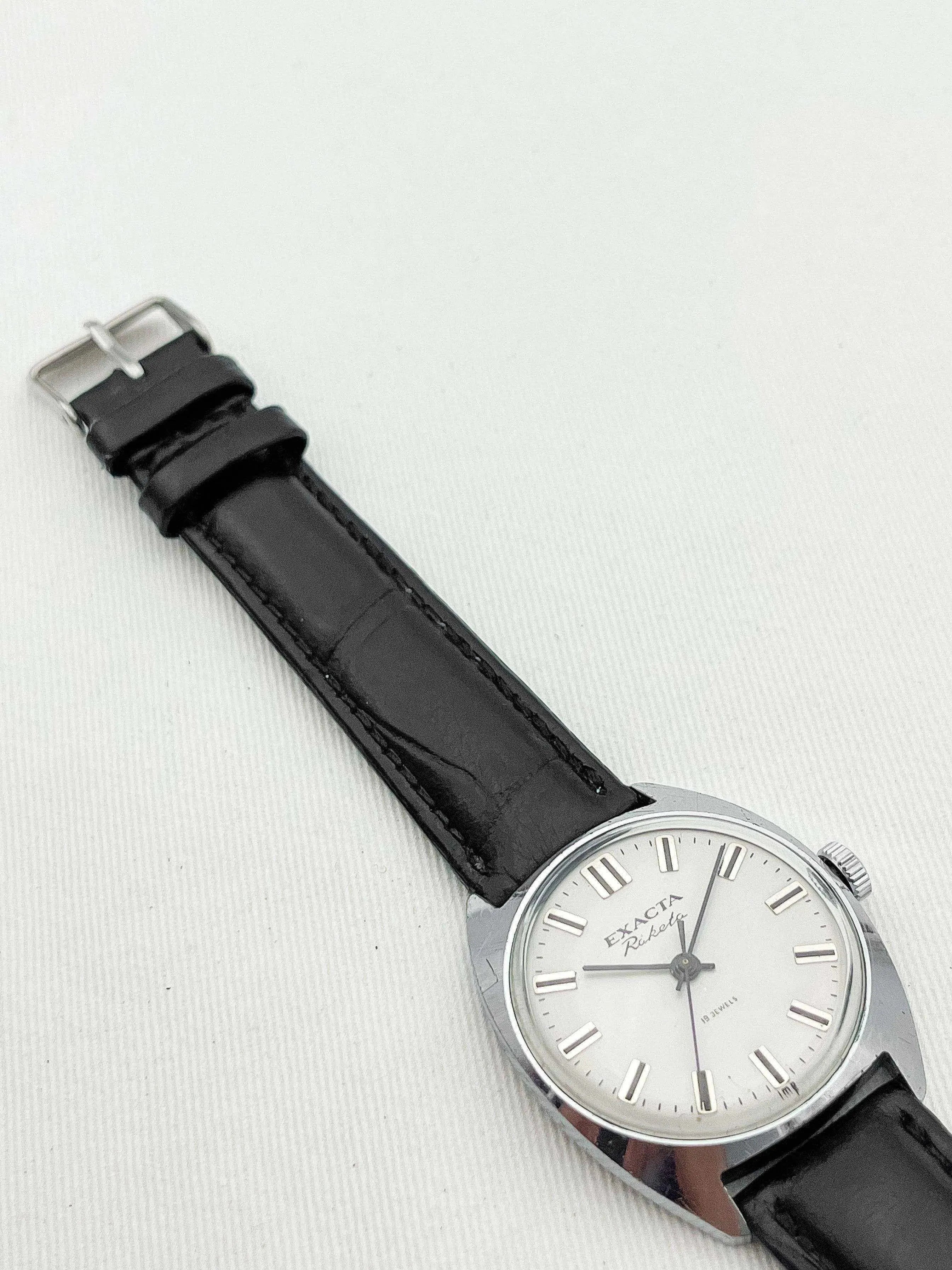 Raketa - Exacta White Dial - 1970s - Atelier Victor