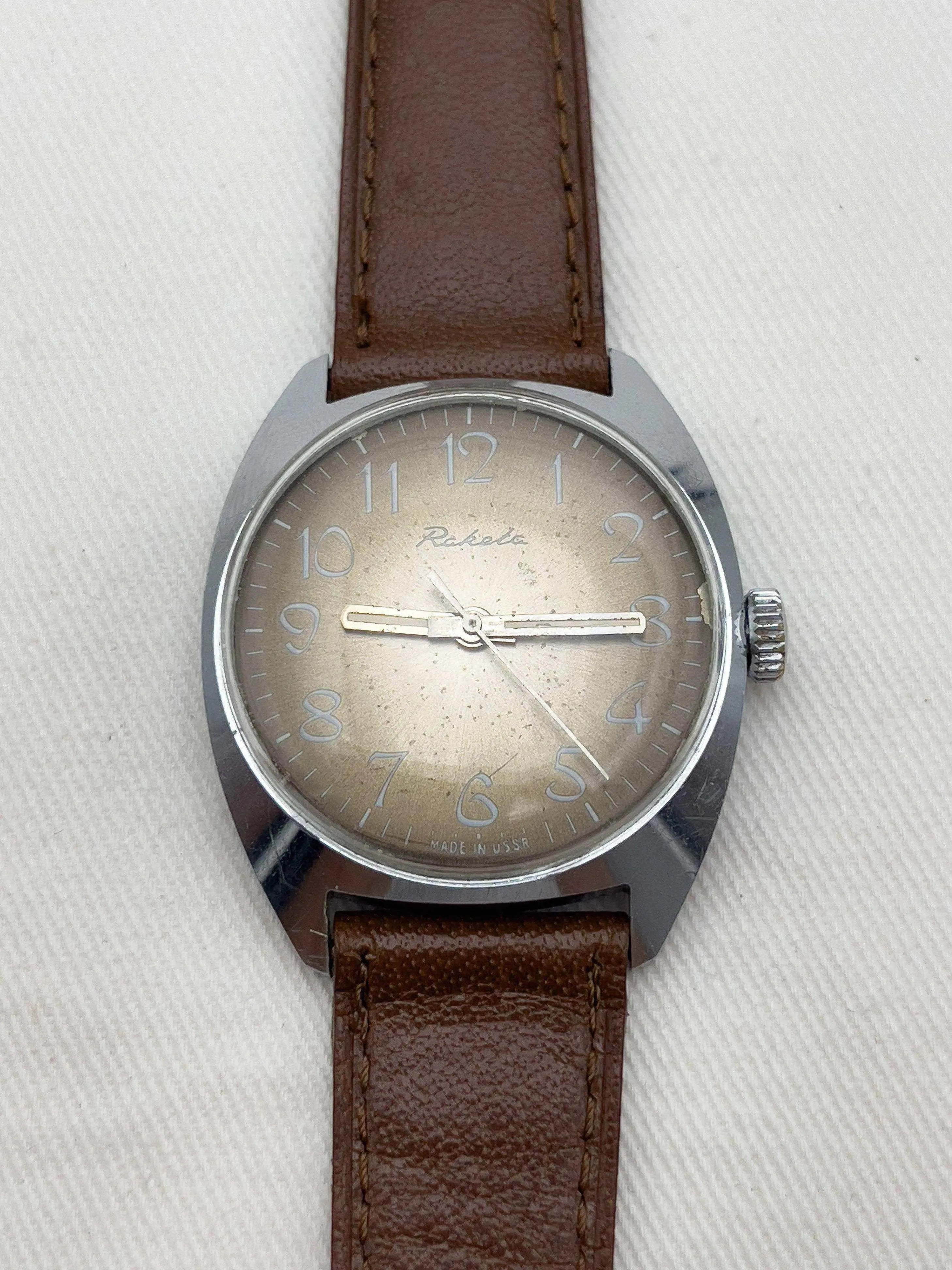 Raketa - Moka Chiffres Arabes - 1970s - Atelier Victor