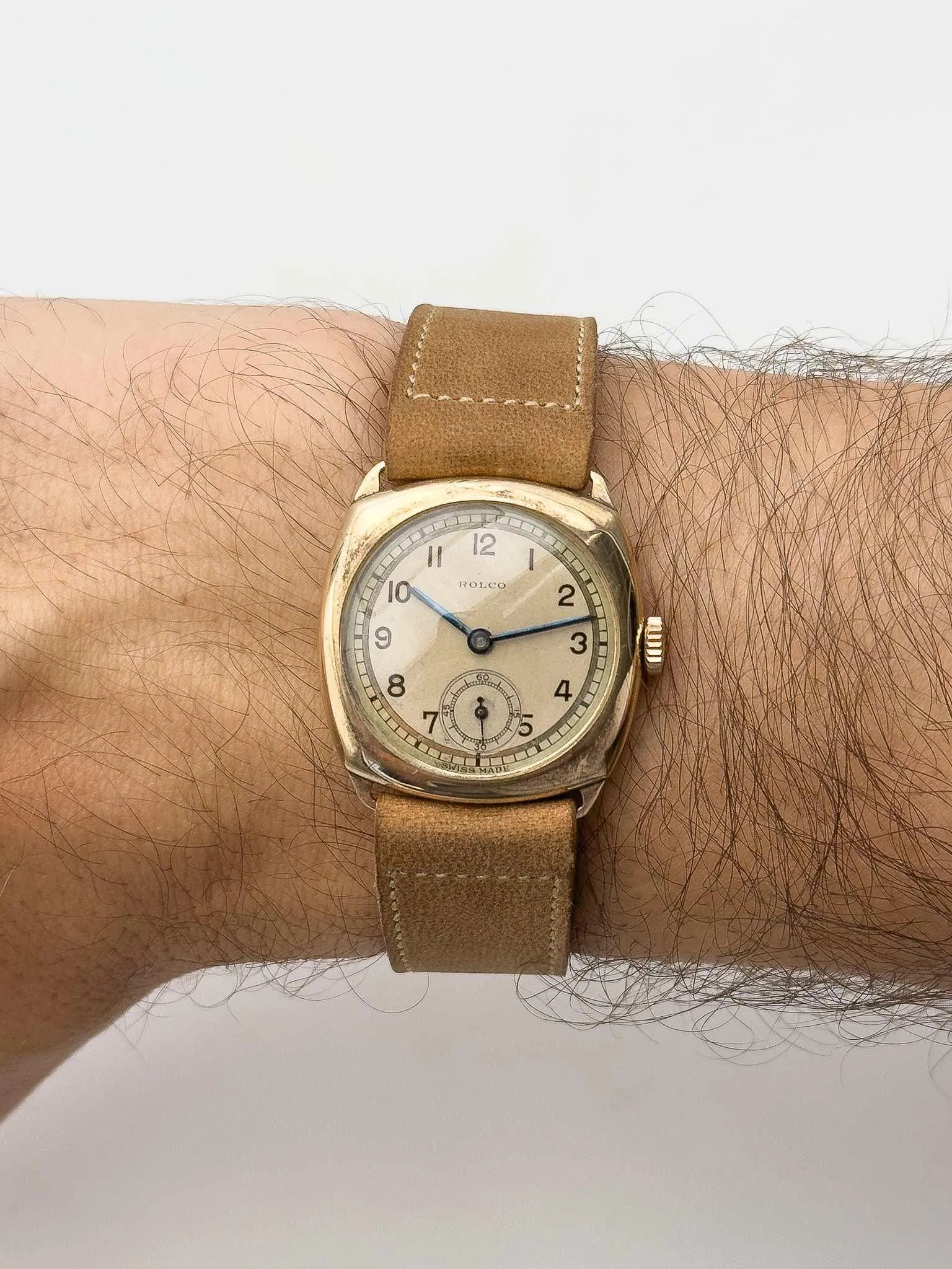 Rolco by Rolex - Coussin 9k - 1930s - Atelier Victor