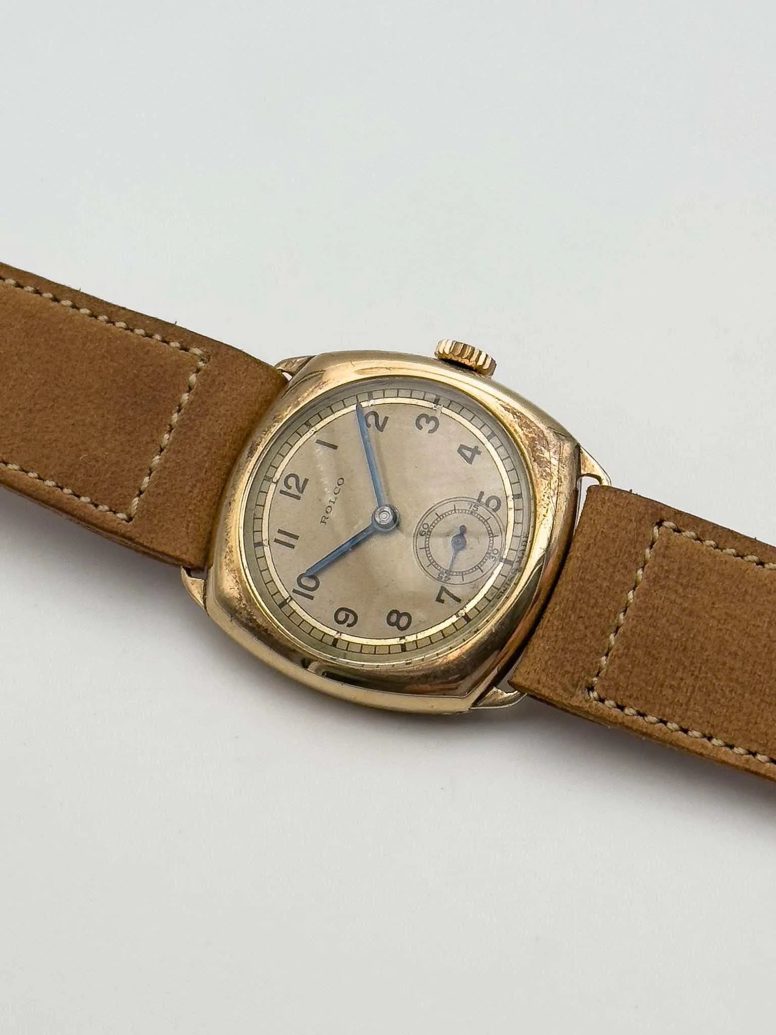 Rolco by Rolex - Coussin 9k - 1930s - Atelier Victor