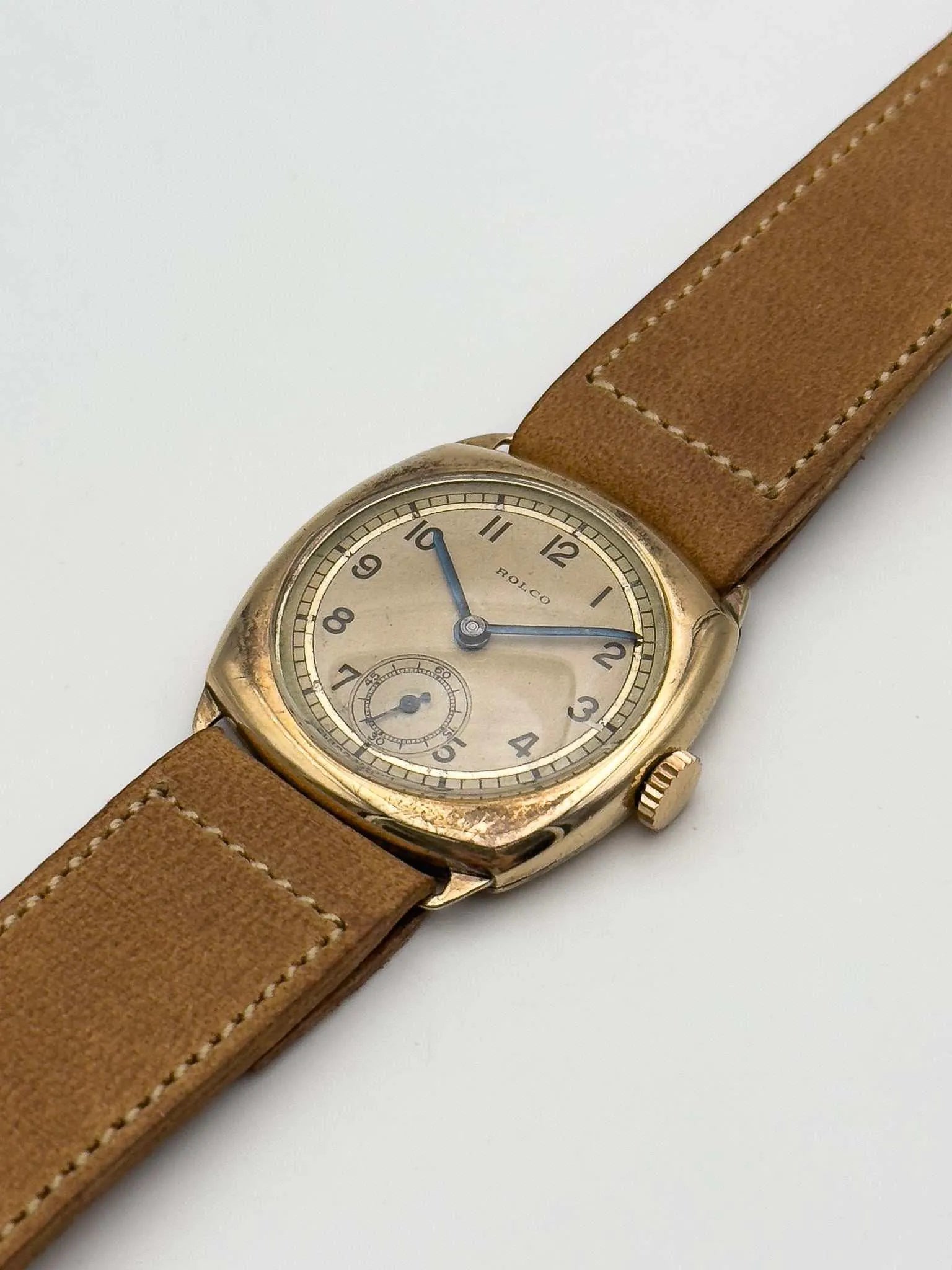 Rolco by Rolex - Coussin 9k - 1930s - Atelier Victor