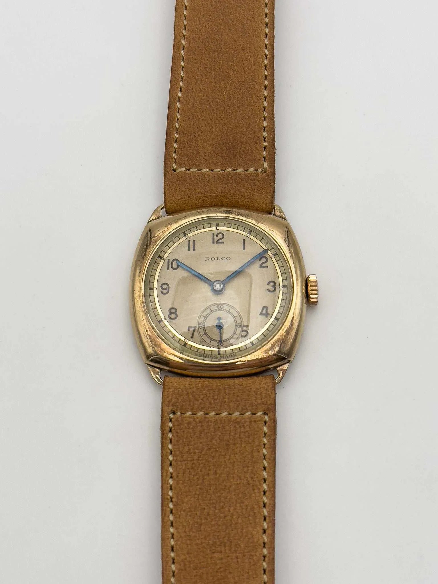 Rolco by Rolex - Coussin 9k - 1930s - Atelier Victor