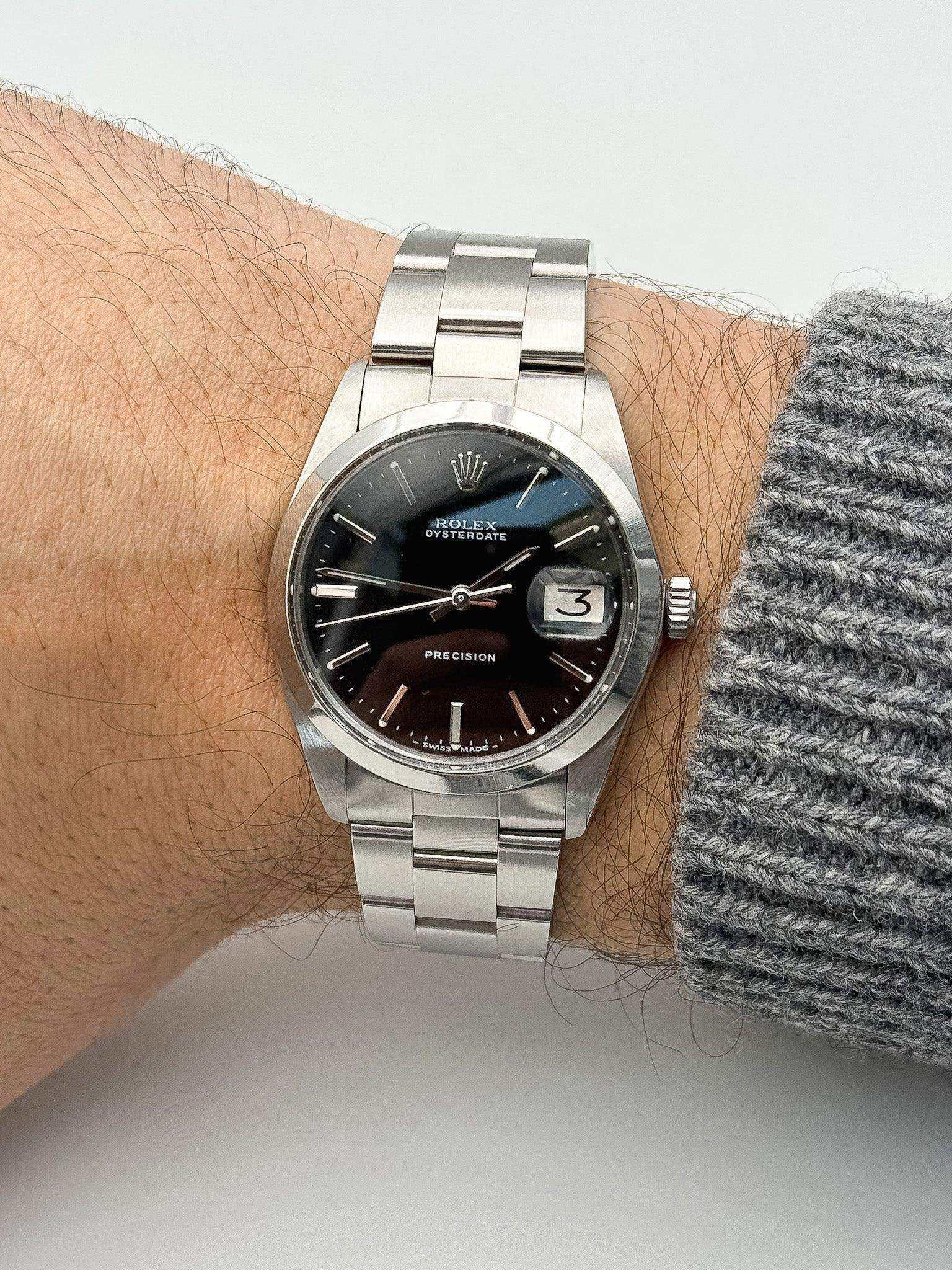 Rolex - Oysterdate Precision Black Dial - 1969 - Atelier Victor