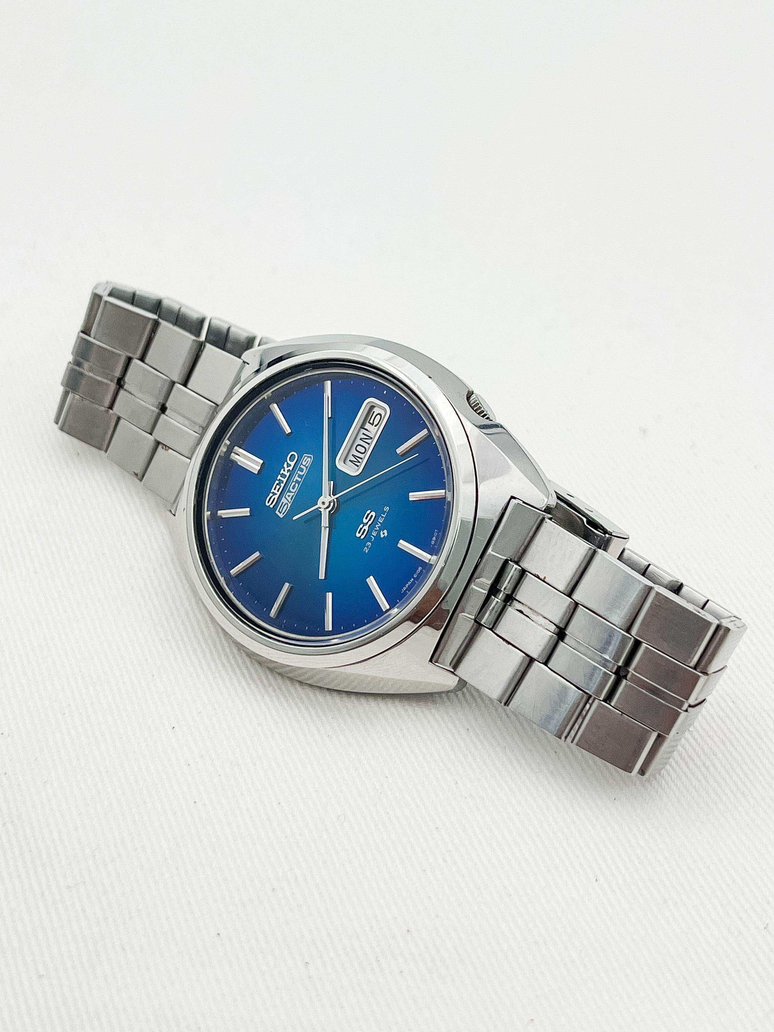 Seiko 5 Actus - Bleu Dial - 1974 - Atelier Victor