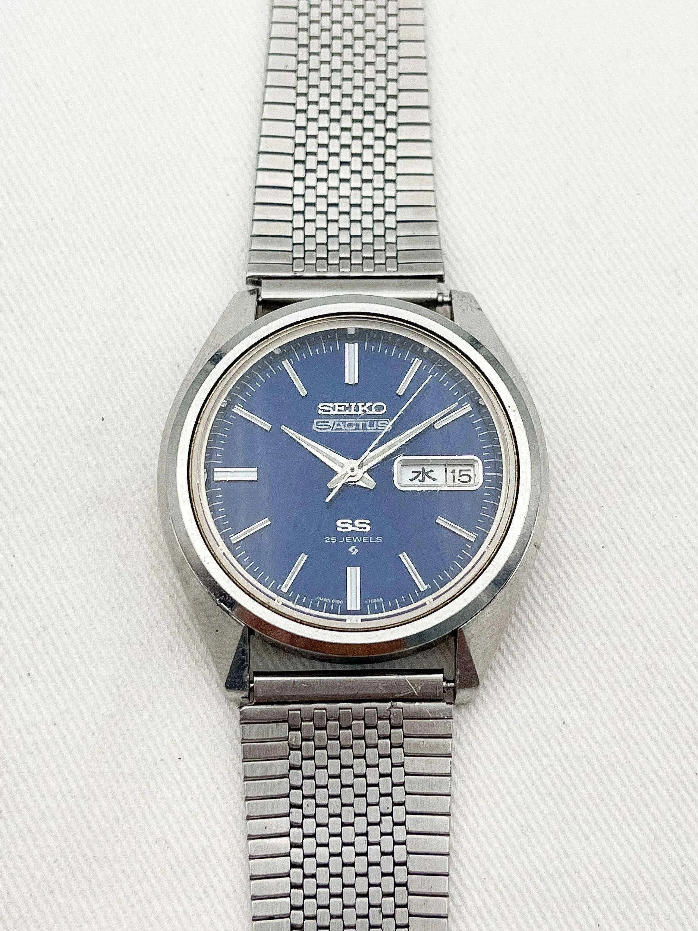 Seiko 5 Actus - Bleu Dial Kanji - 1971 - Atelier Victor