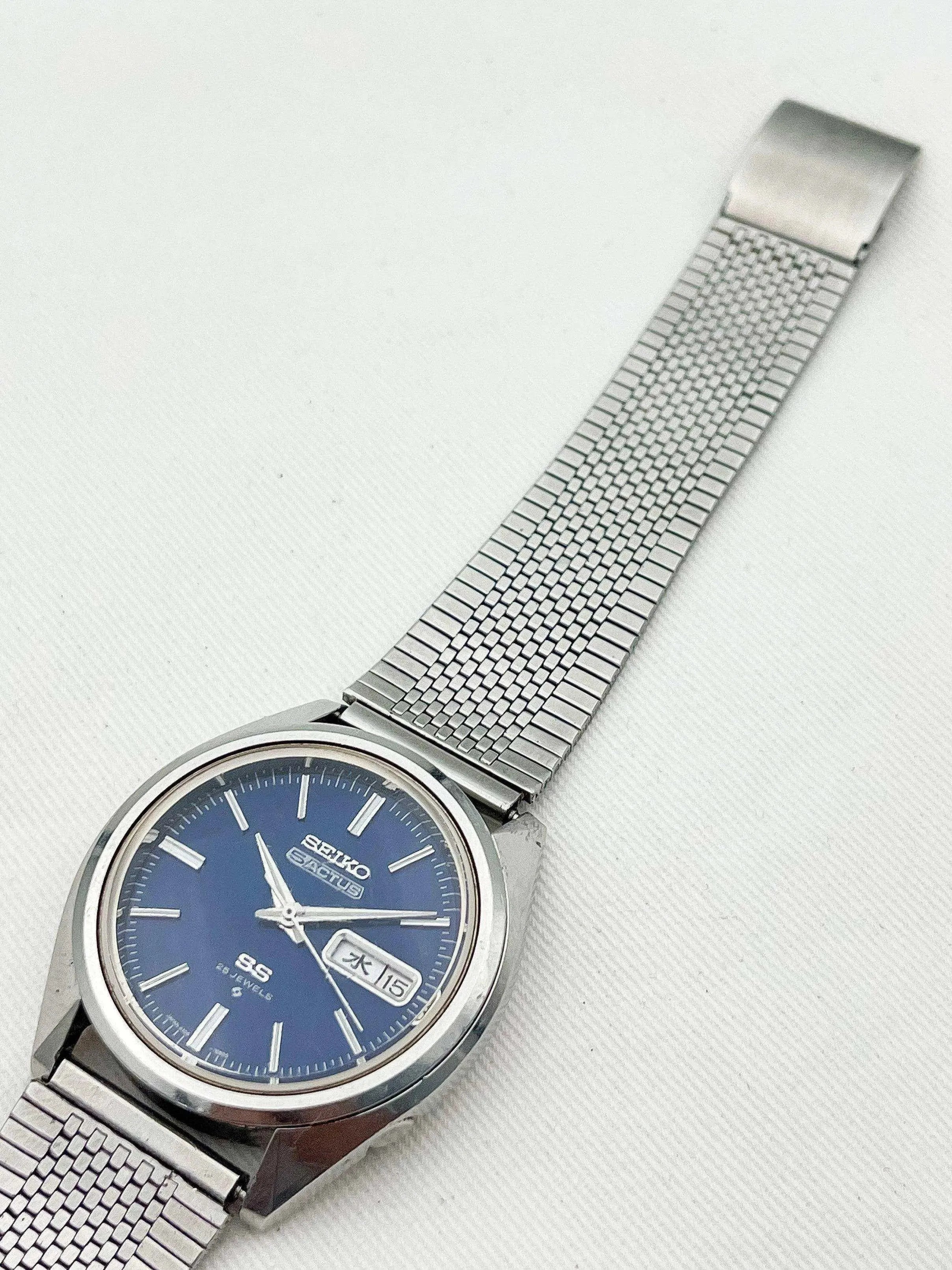 Seiko 5 Actus - Bleu Dial Kanji - 1971 - Atelier Victor