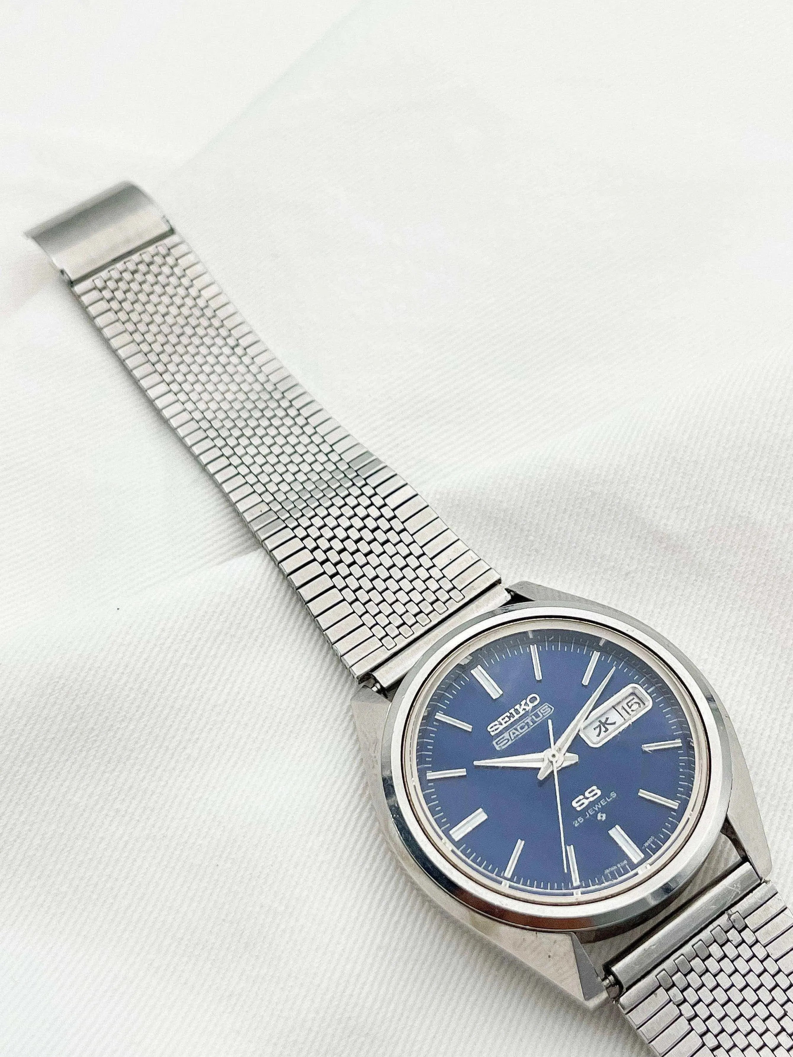 Seiko 5 Actus - Bleu Dial Kanji - 1971 - Atelier Victor