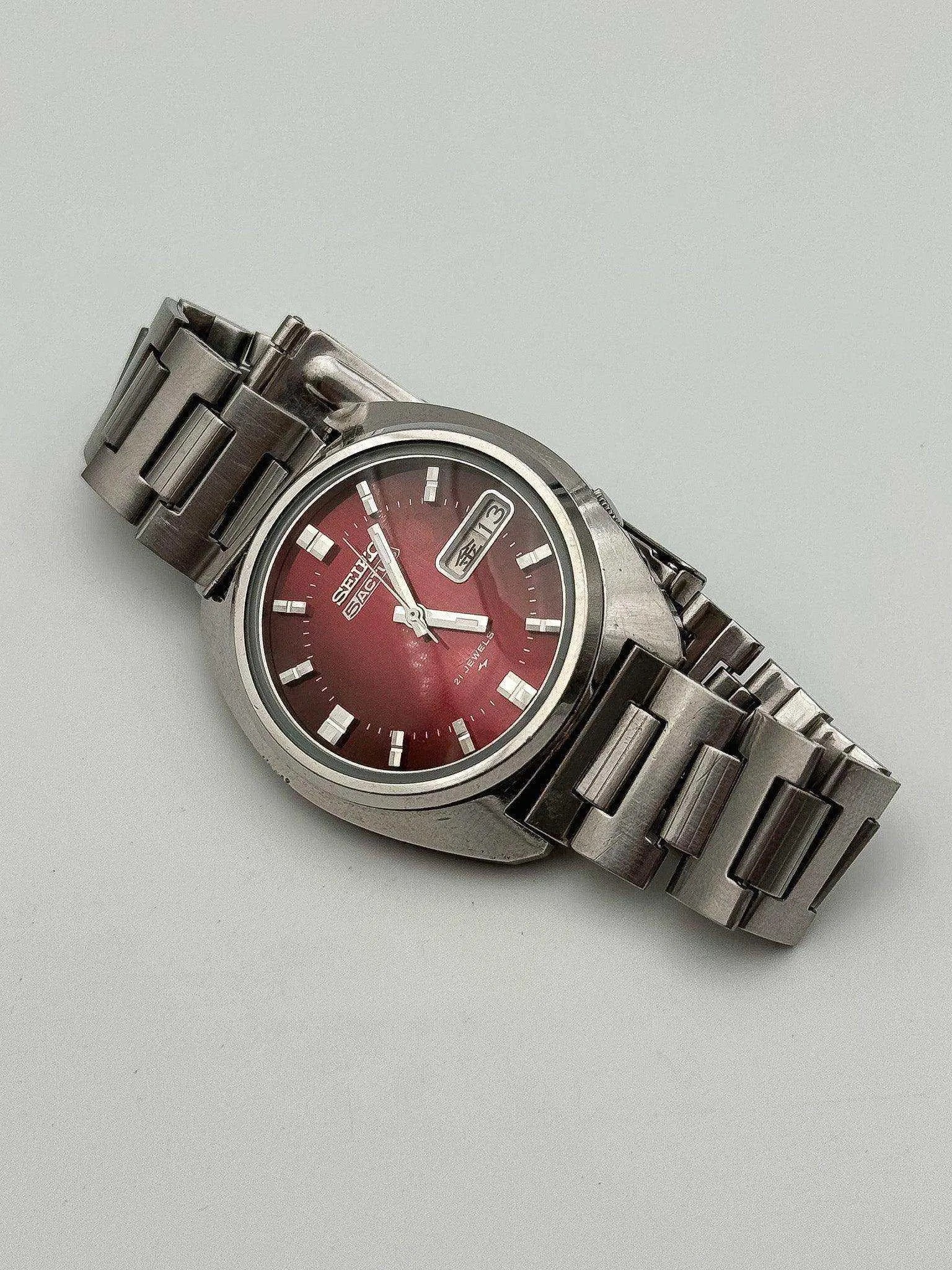 Seiko - 5 Actus Red Kanji - 1974 - Atelier Victor