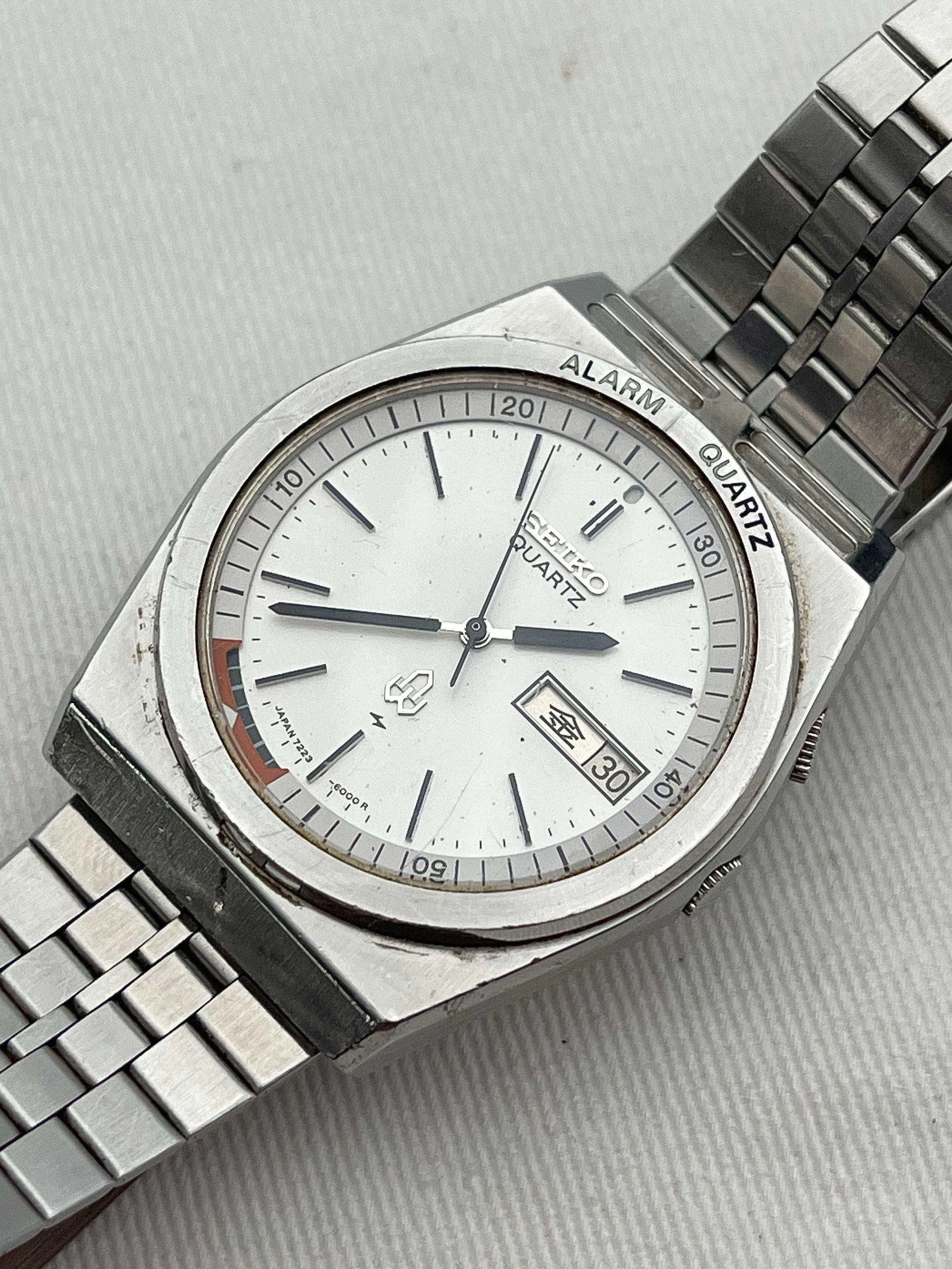 Seiko - Alarm White Dial - 1980 - Atelier Victor