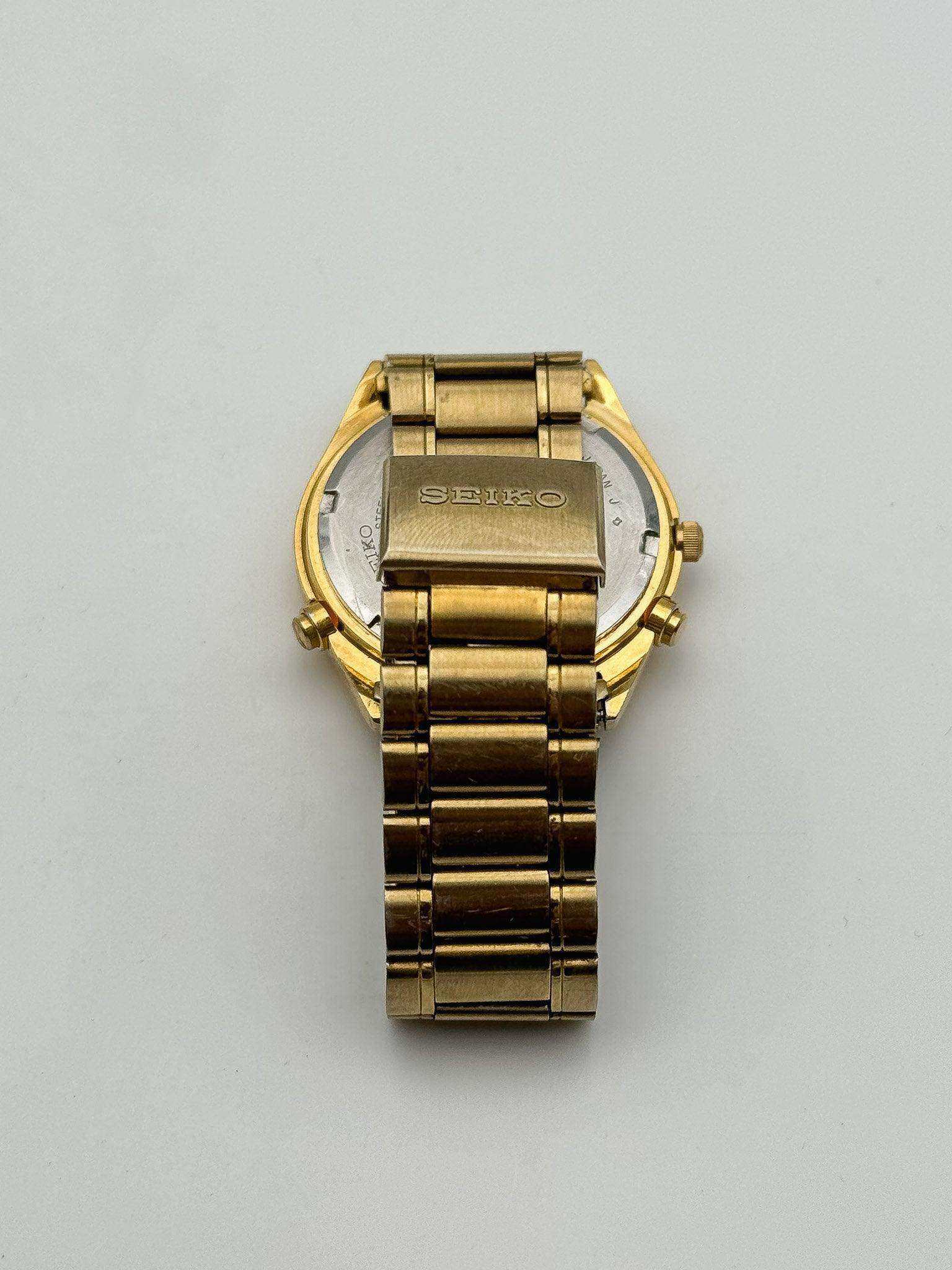 Seiko - Chronograph Gold Calendar - 1989 - Atelier Victor