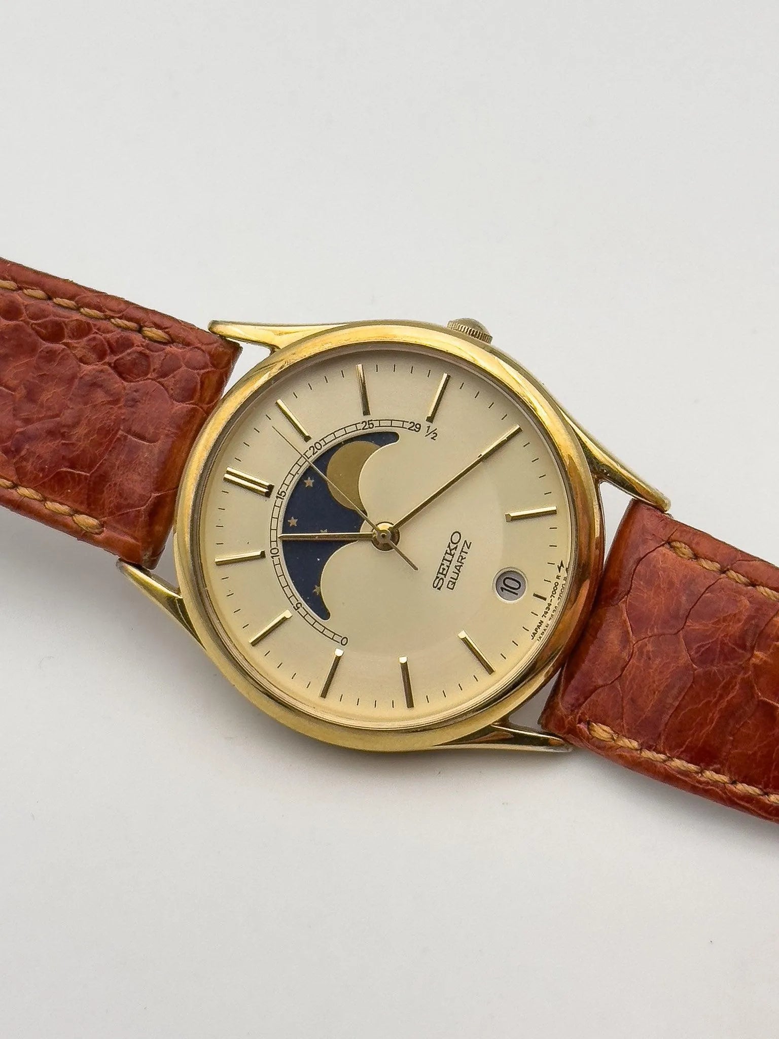 Seiko - Circle Gold Moonphase - 1986 - Atelier Victor