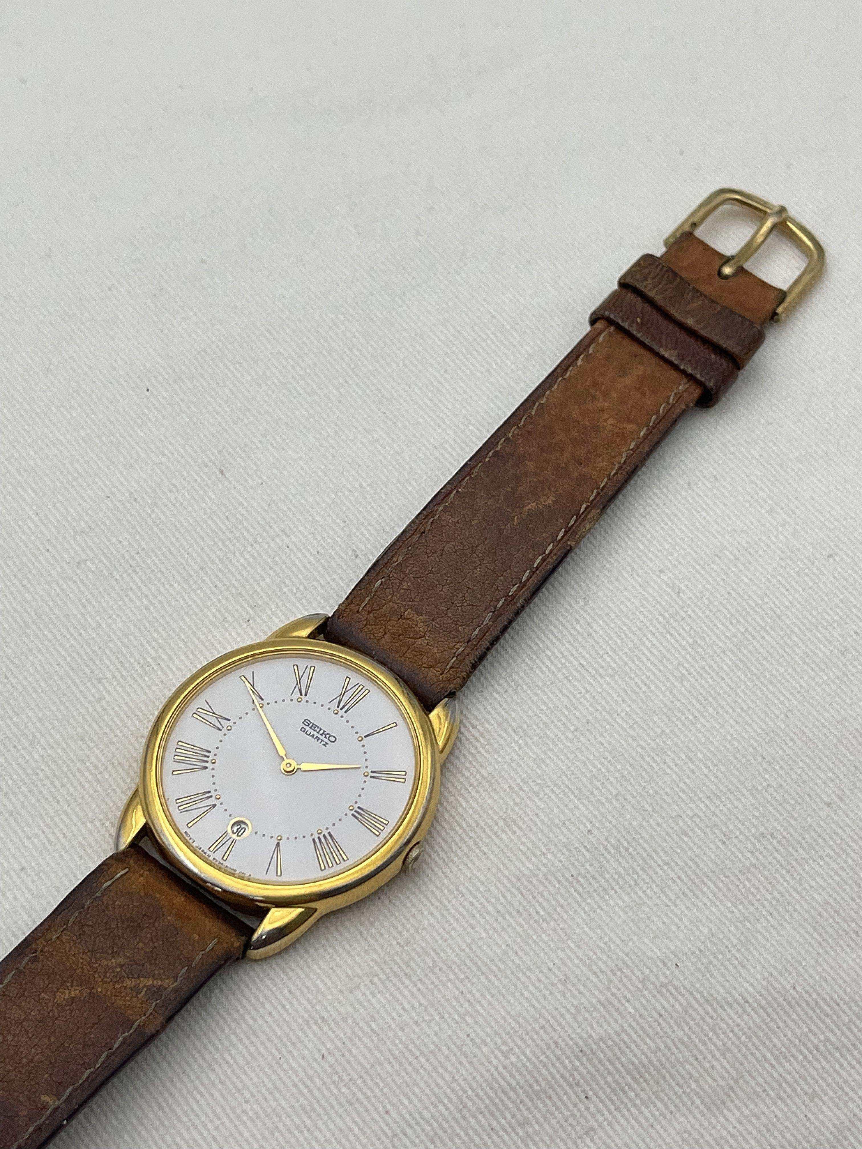 Seiko - Gold Index Roman - 1990 - Atelier Victor