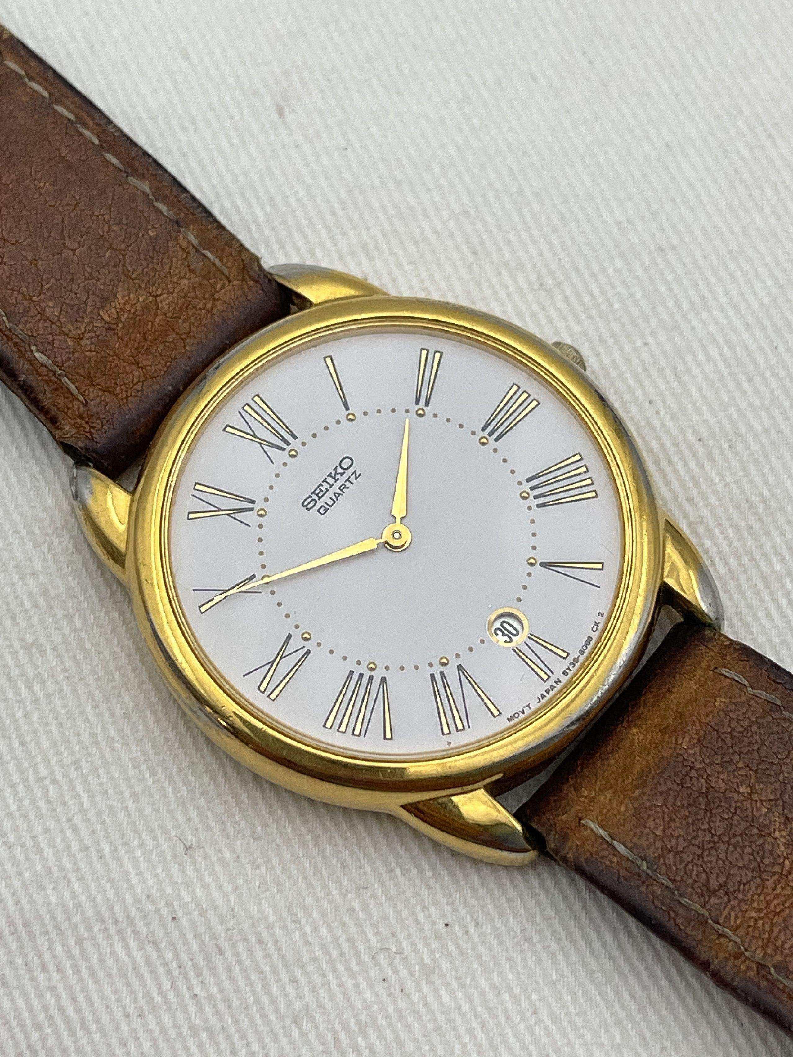 Seiko - Gold Index Roman - 1990 - Atelier Victor