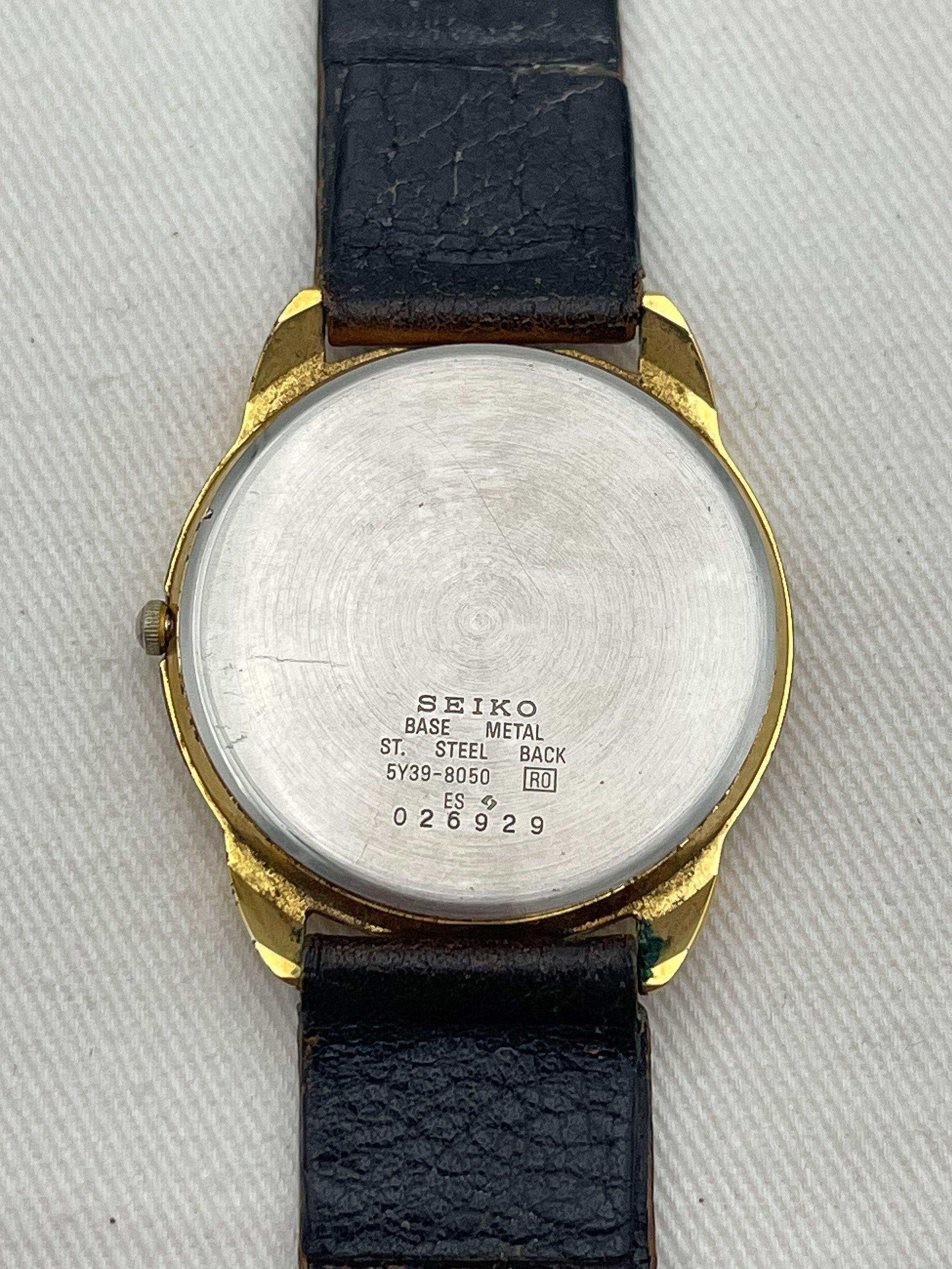 Seiko - Gold Index Roman - 1990 - Atelier Victor