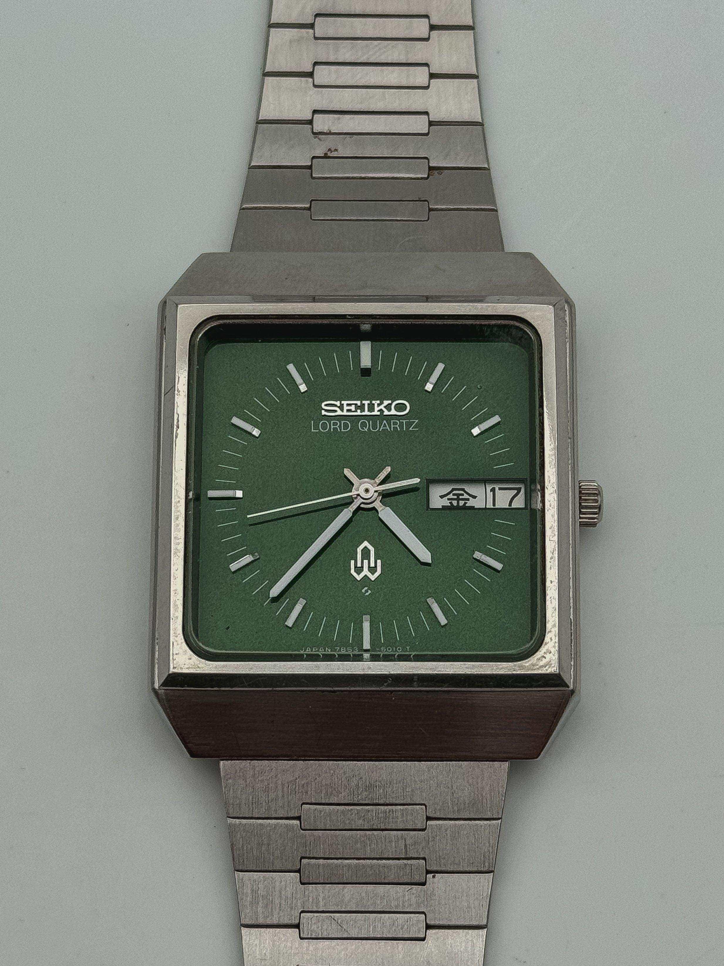 Seiko - Lord Quartz Green Square - 1978 - Atelier Victor