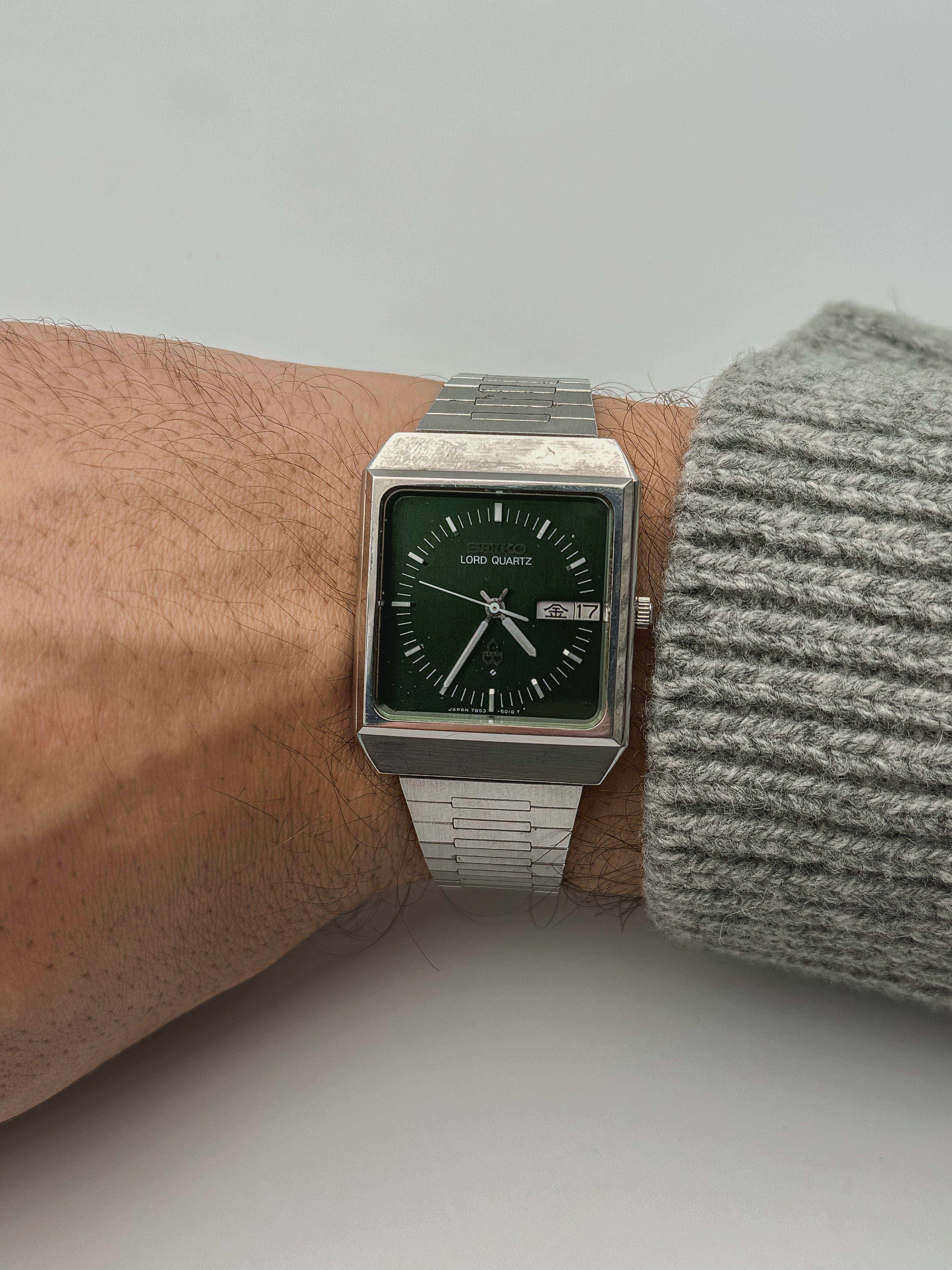 Seiko - Lord Quartz Green Square - 1978 - Atelier Victor