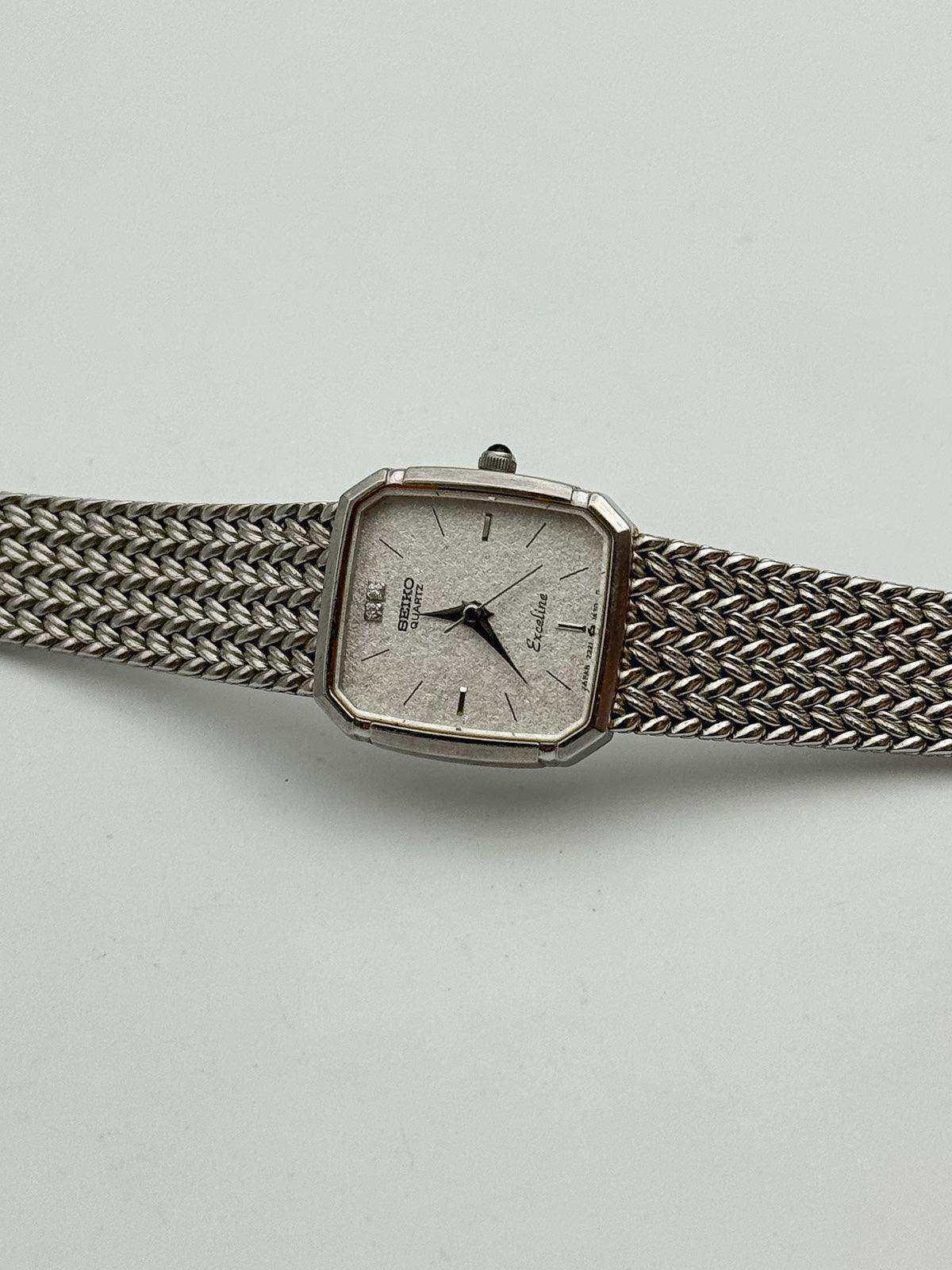 Seiko - Mini Full Steel Cabochon Lady - 1987 - Atelier Victor