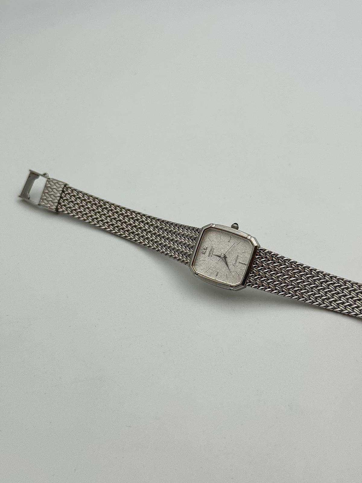 Seiko - Mini Full Steel Cabochon Lady - 1987 - Atelier Victor