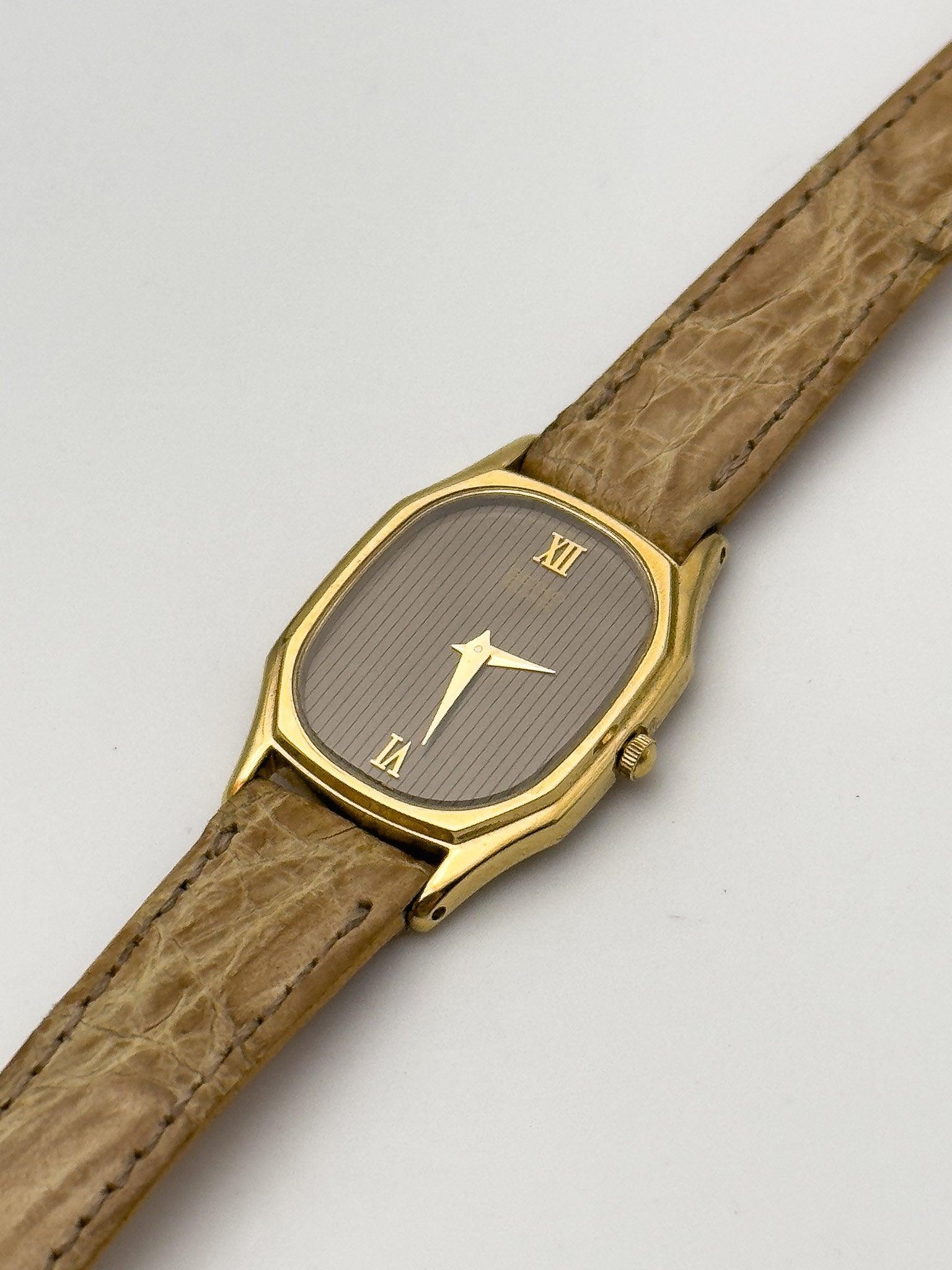 Seiko - Mini Oval Gold Tapesserie - 1983 - Atelier Victor