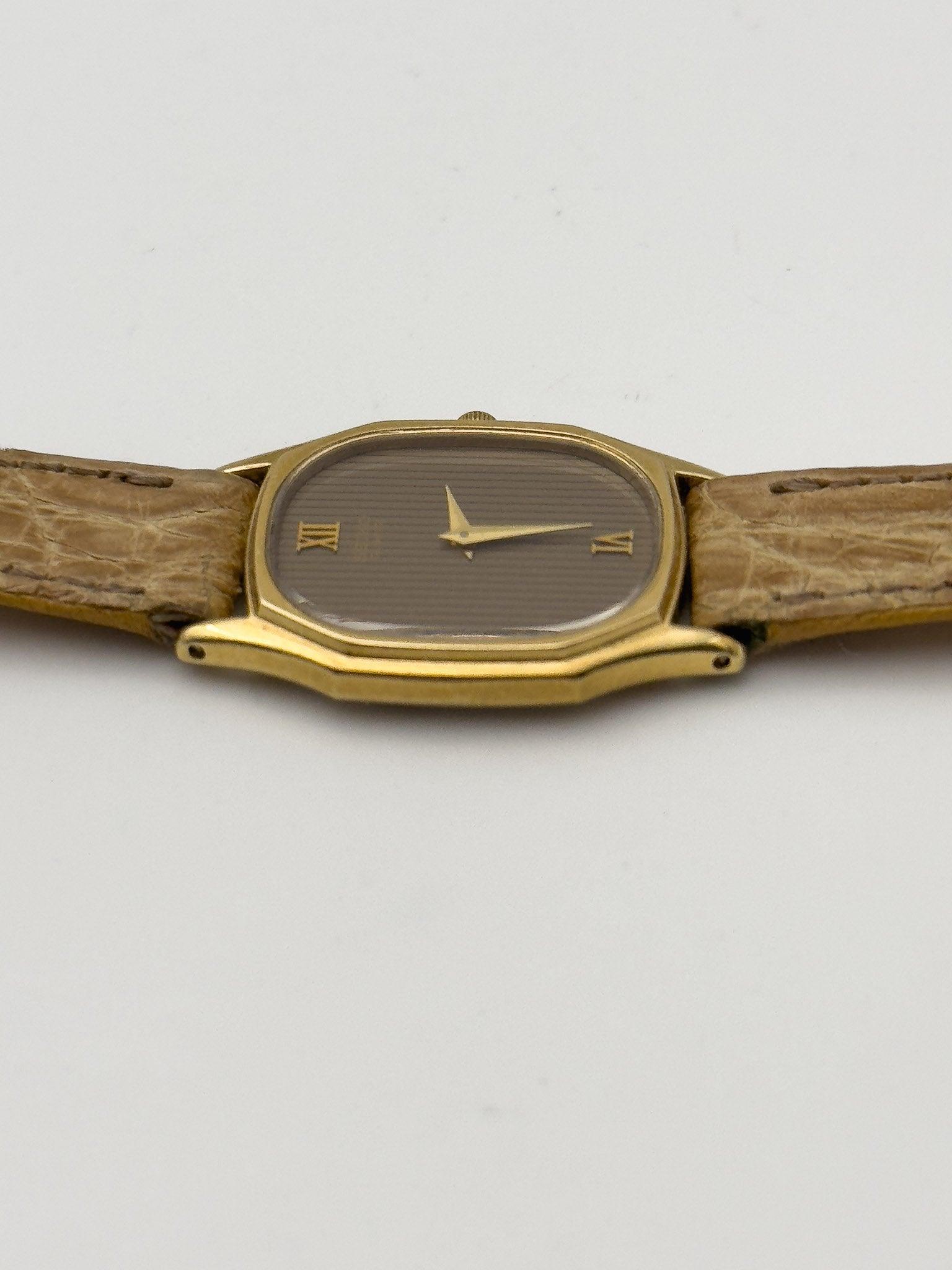 Seiko - Mini Oval Gold Tapesserie - 1983 - Atelier Victor