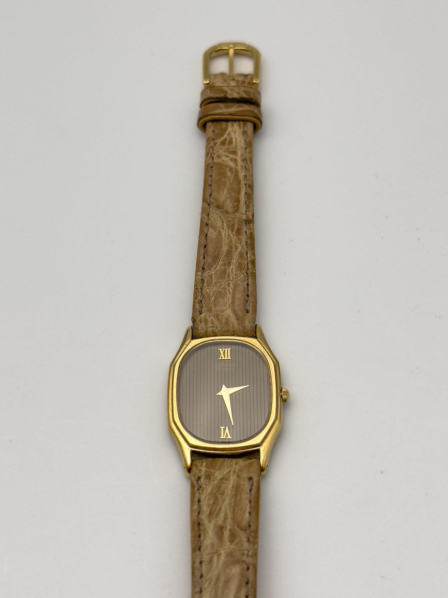 Seiko - Mini Oval Gold Tapesserie - 1983 - Atelier Victor