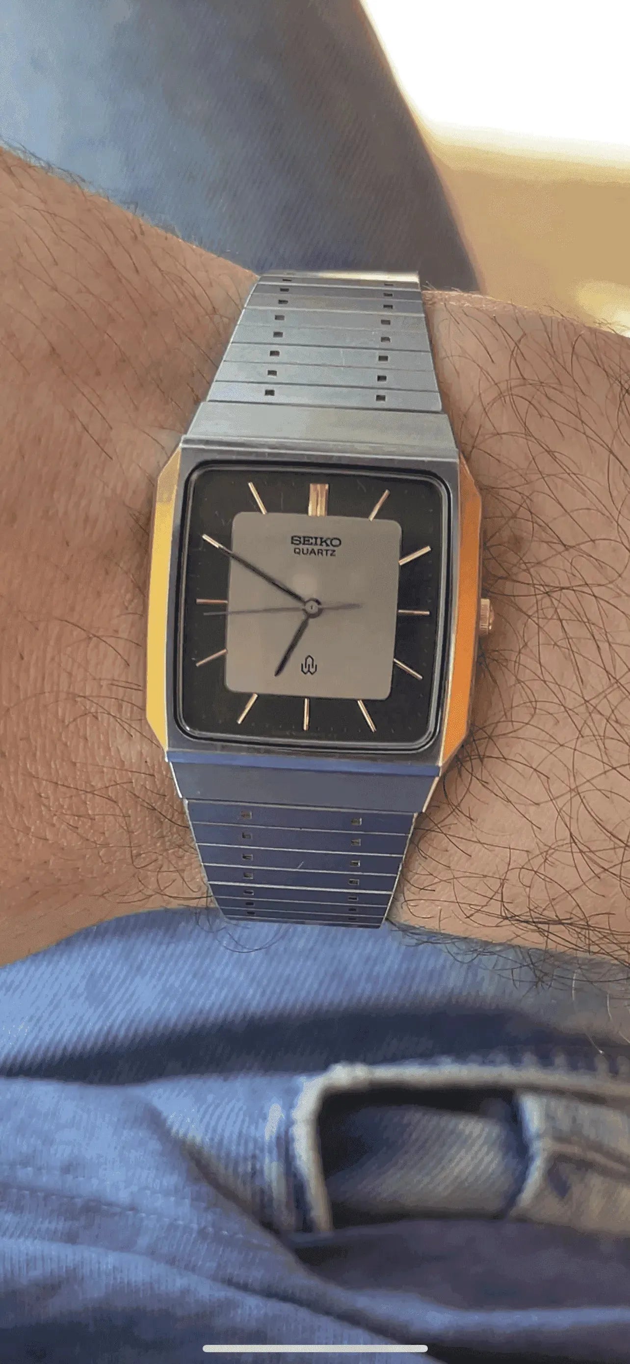 Seiko - Quartz JDM Acier / Gold - 1982 - Atelier Victor