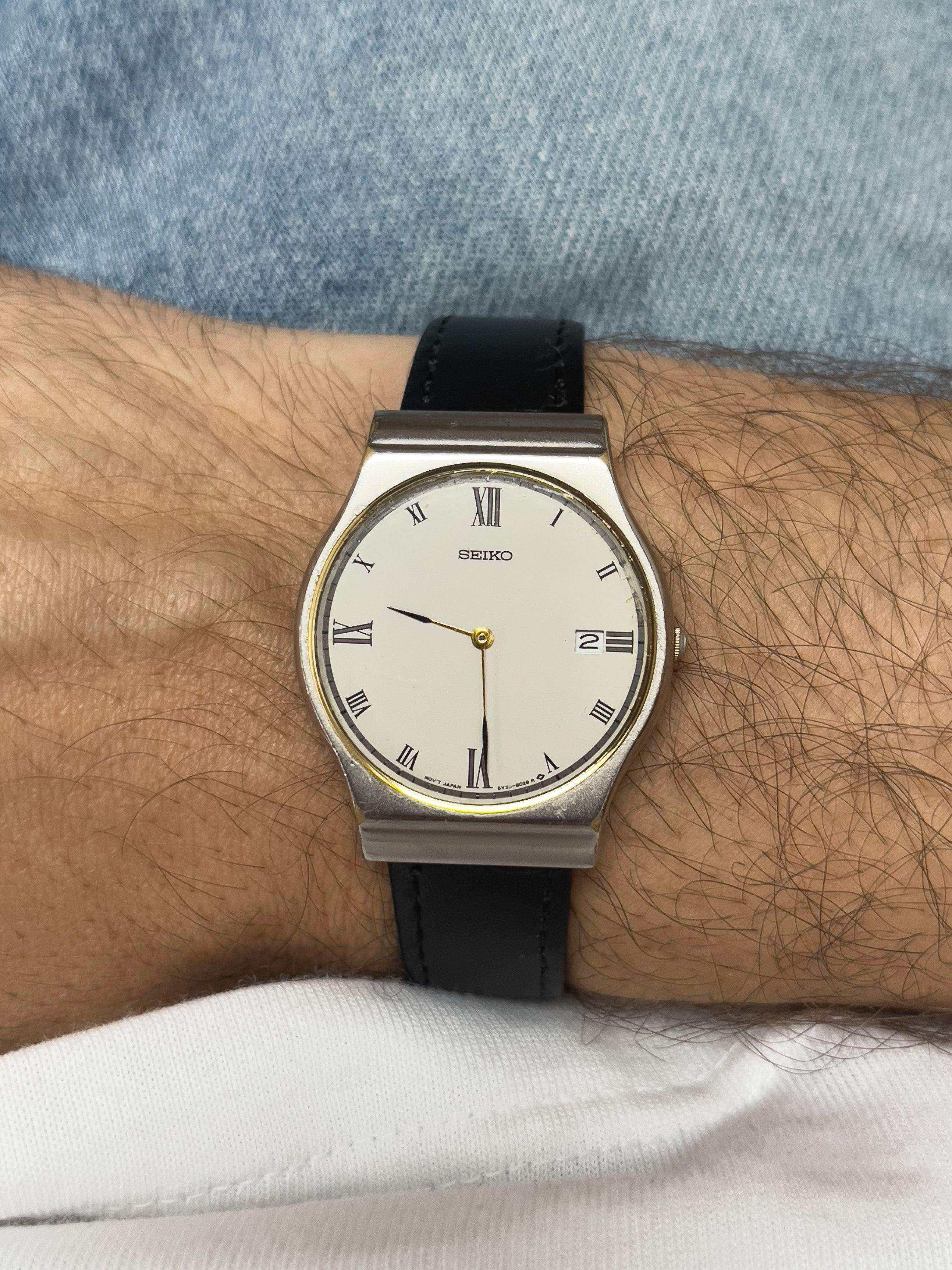 Seiko - Roman Index Date - 1990 - Atelier Victor