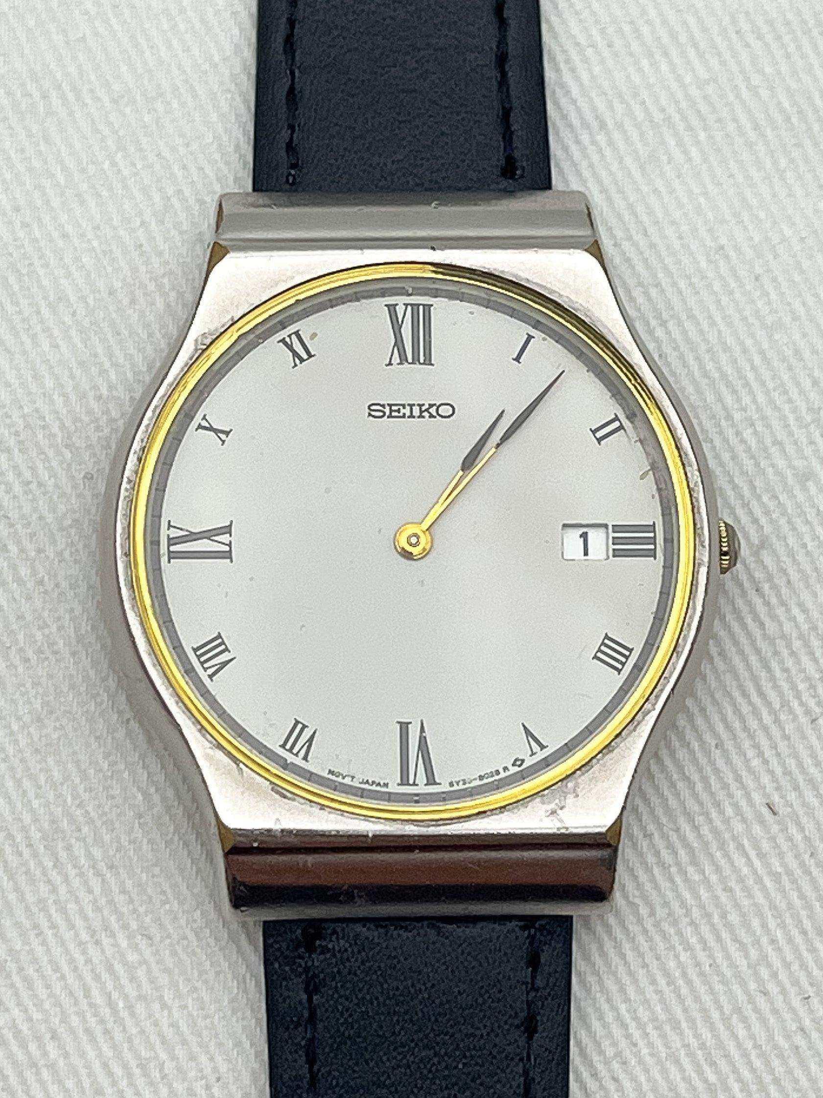 Seiko - Roman Index Date - 1990 - Atelier Victor