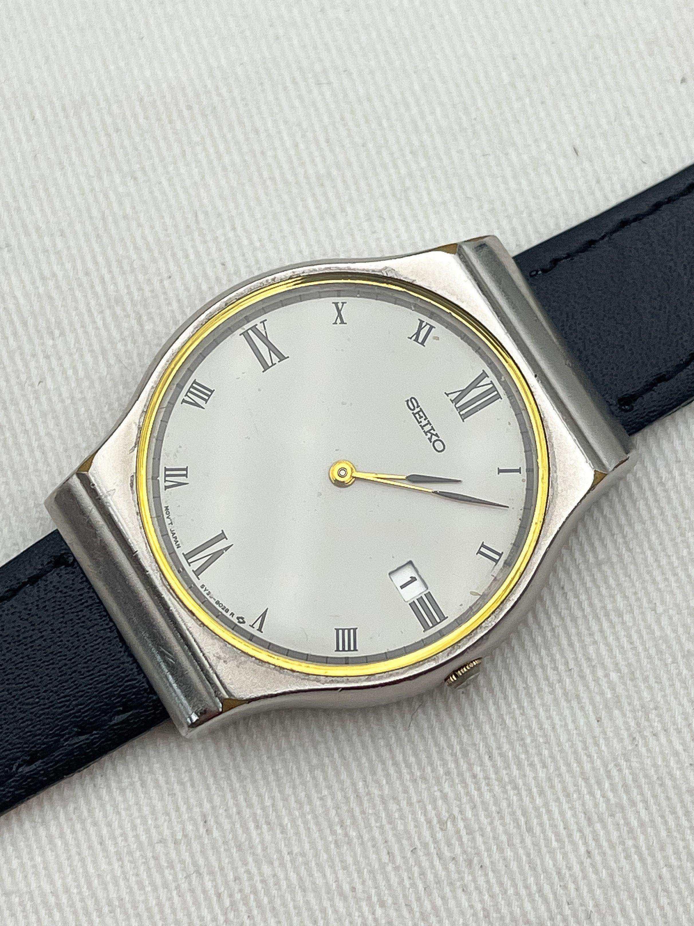 Seiko - Roman Index Date - 1990 - Atelier Victor