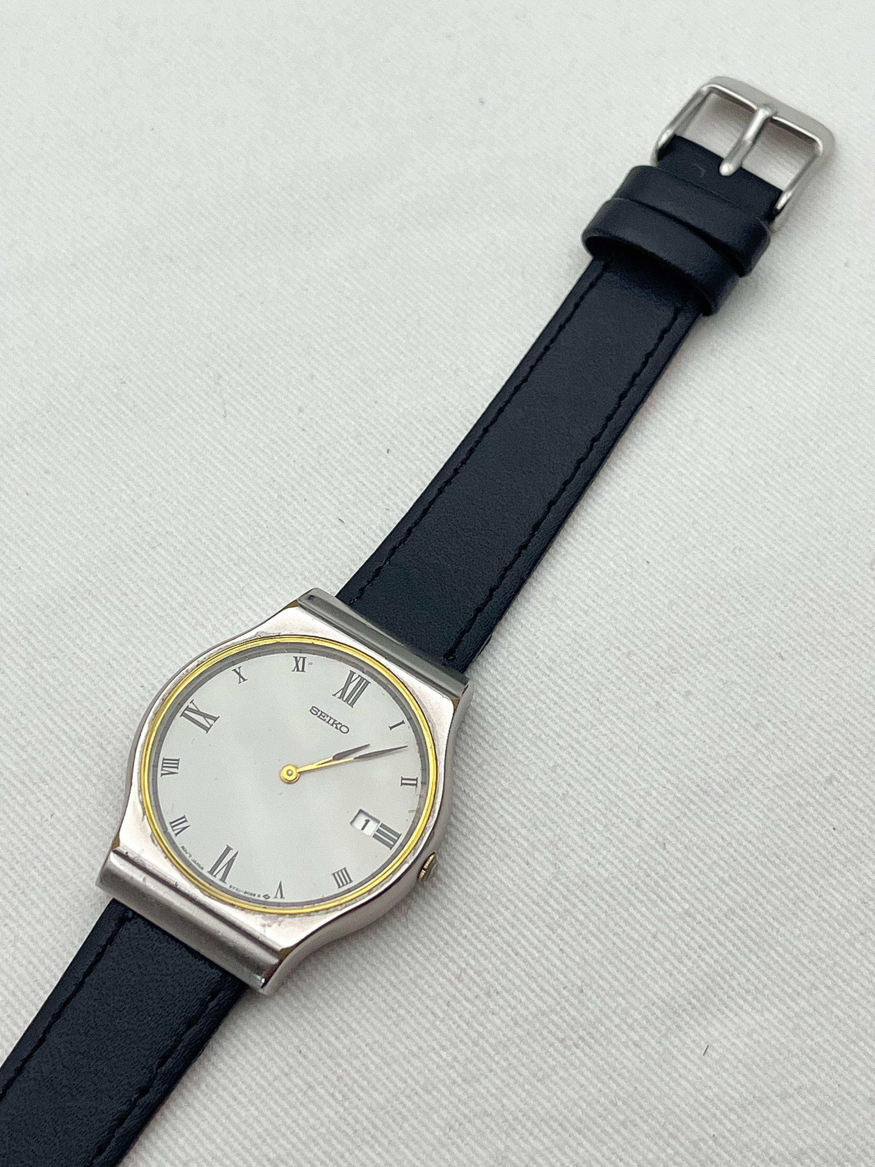 Seiko - Roman Index Date - 1990 - Atelier Victor