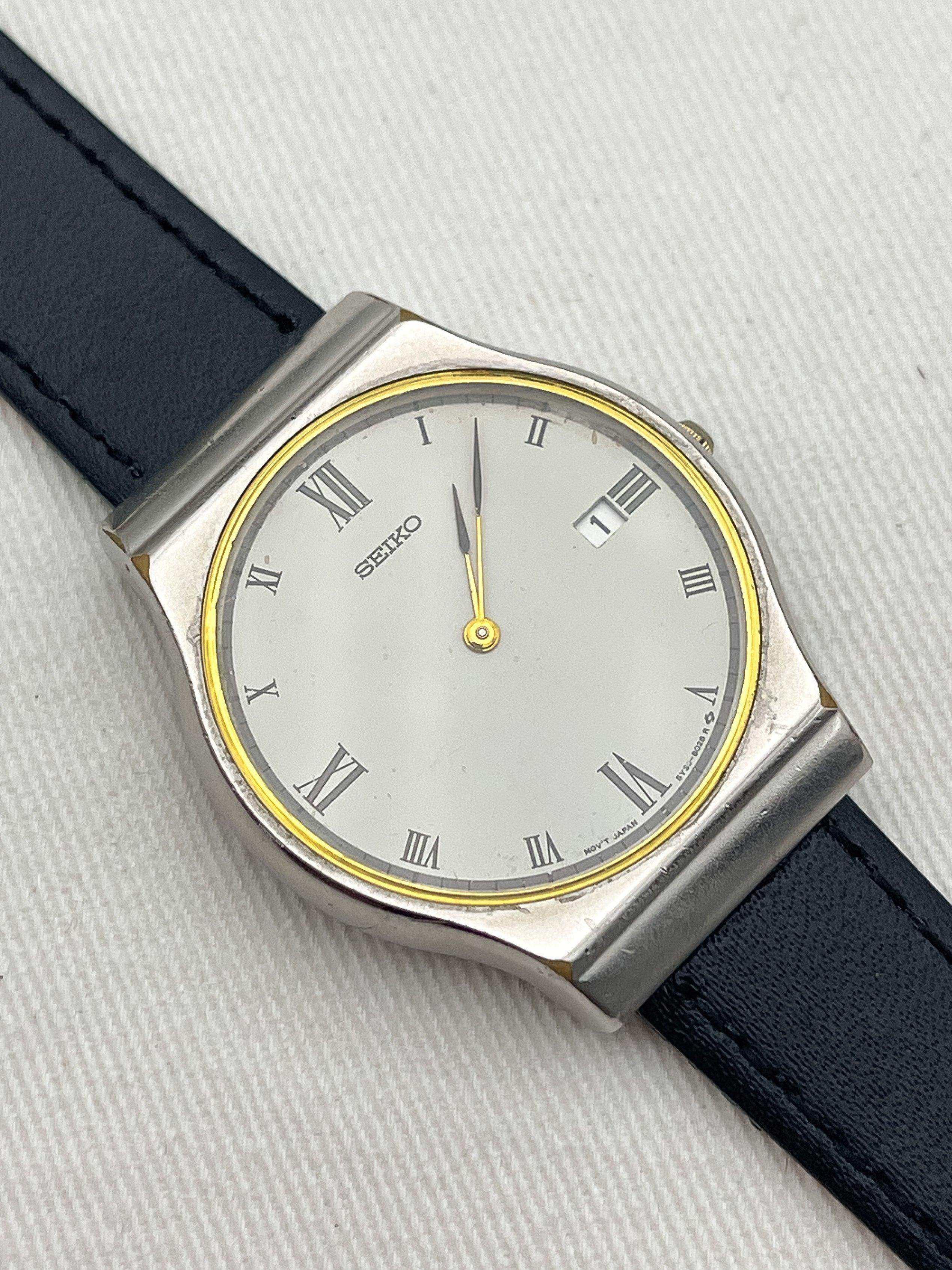 Seiko - Roman Index Date - 1990 - Atelier Victor