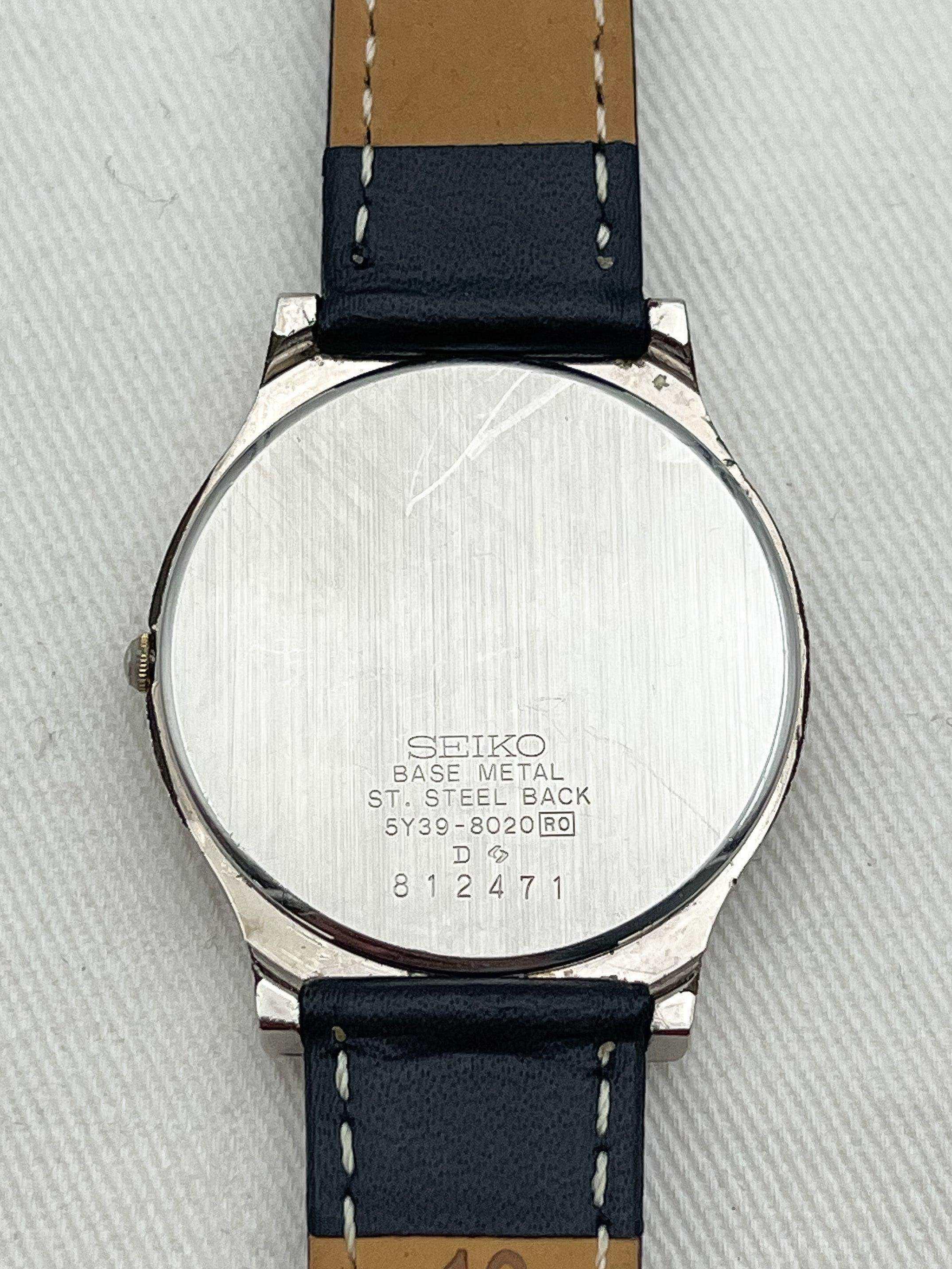 Seiko - Roman Index Date - 1990 - Atelier Victor