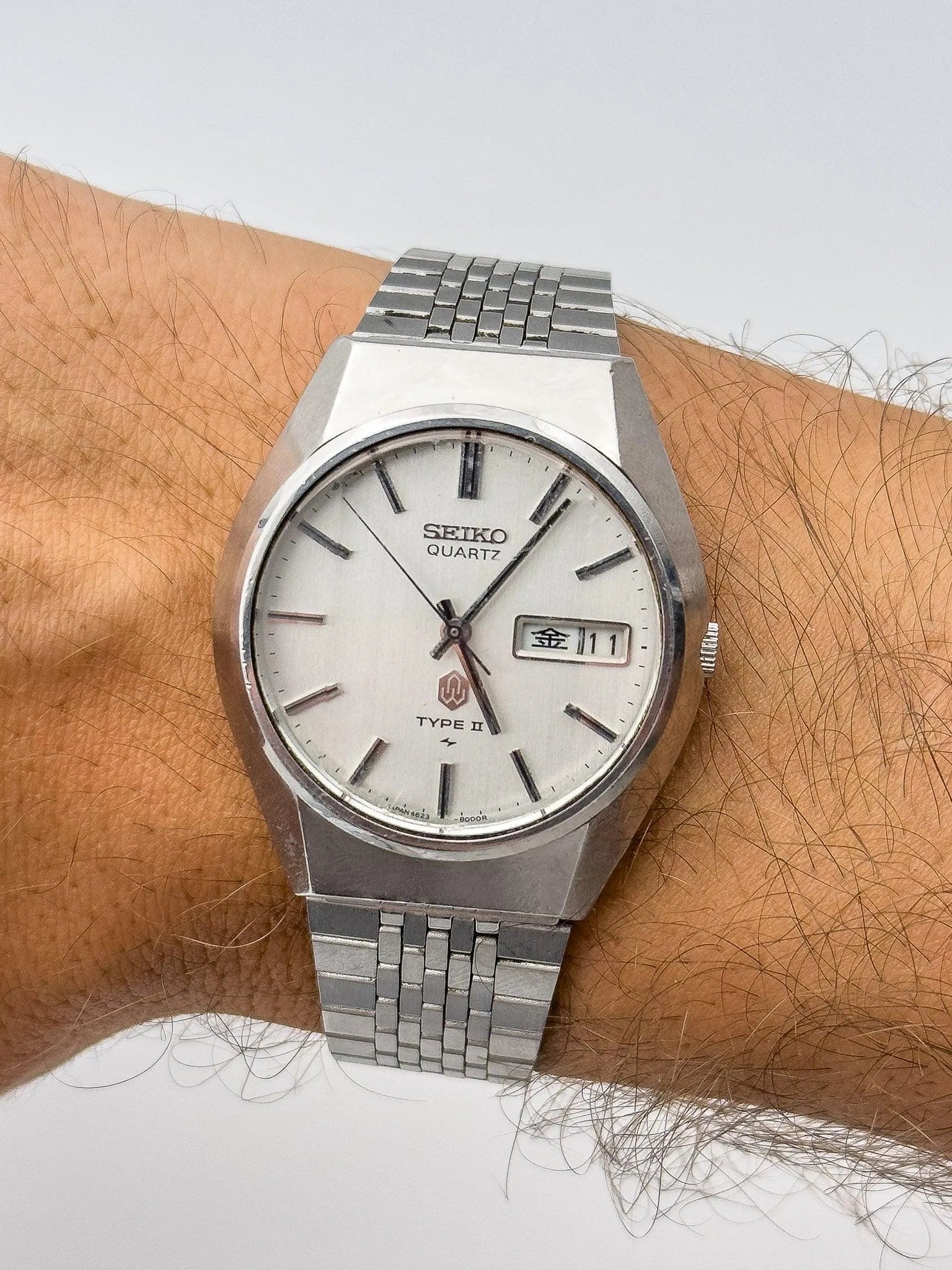 Seiko - Silver Facetted Kanji Daydate - 1976 - Atelier Victor