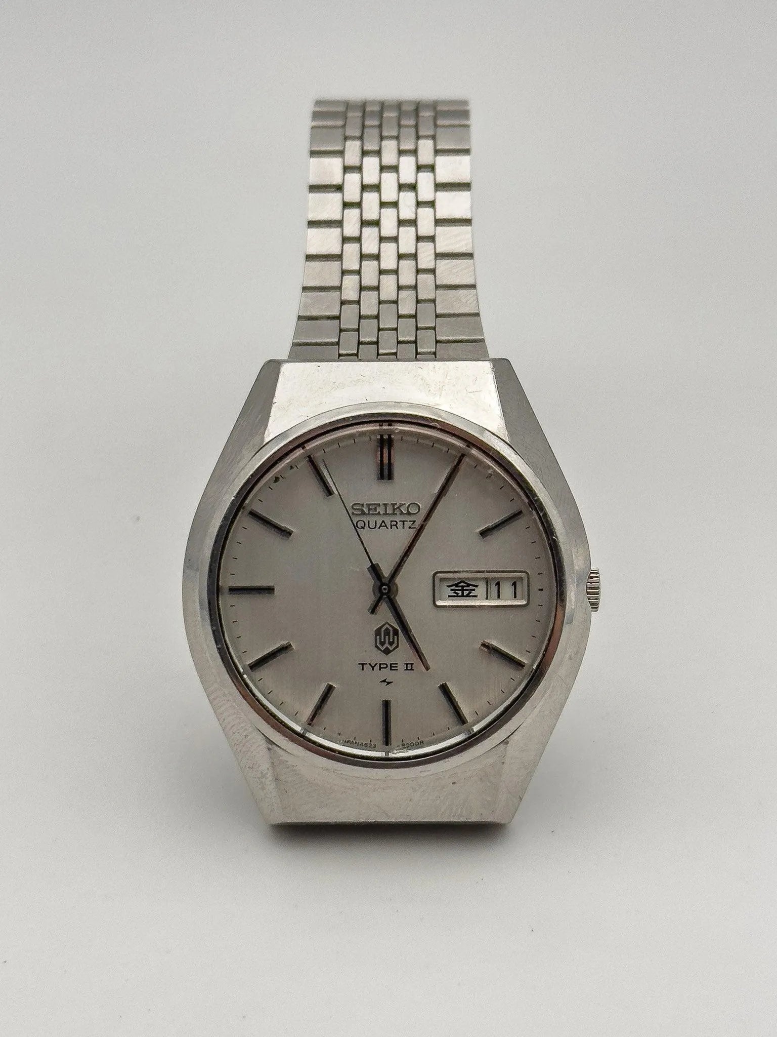 Seiko - Silver Facetted Kanji Daydate - 1976 - Atelier Victor